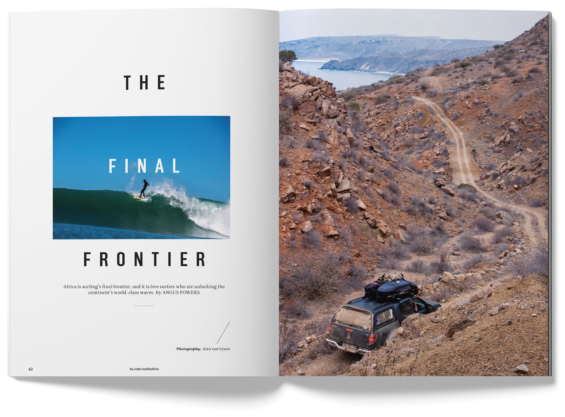 High Life SA feature - Surf Africa 1. Designed by Marc Backwell
