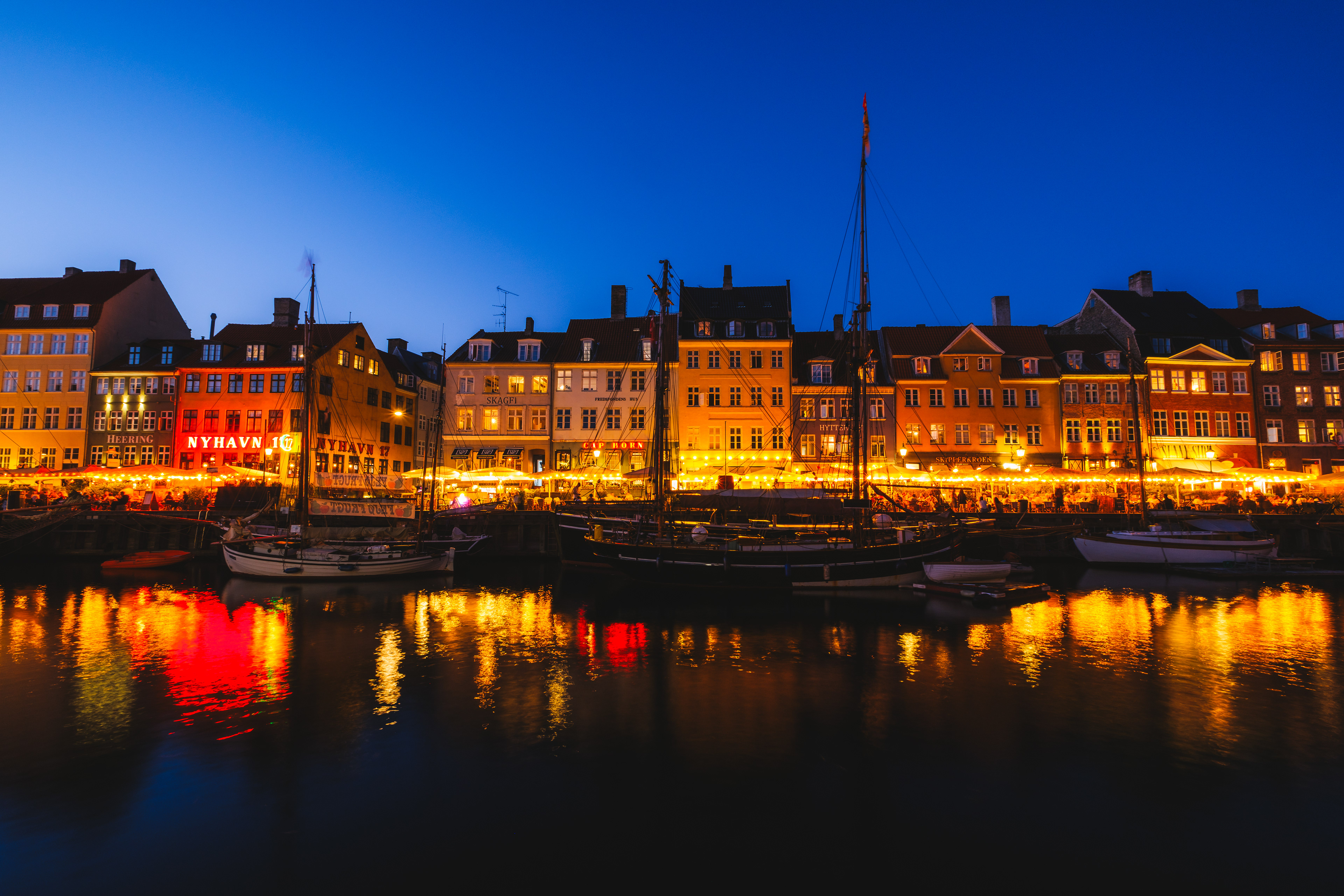 Nyhavn Harbor - Coppenhagan, Denmark