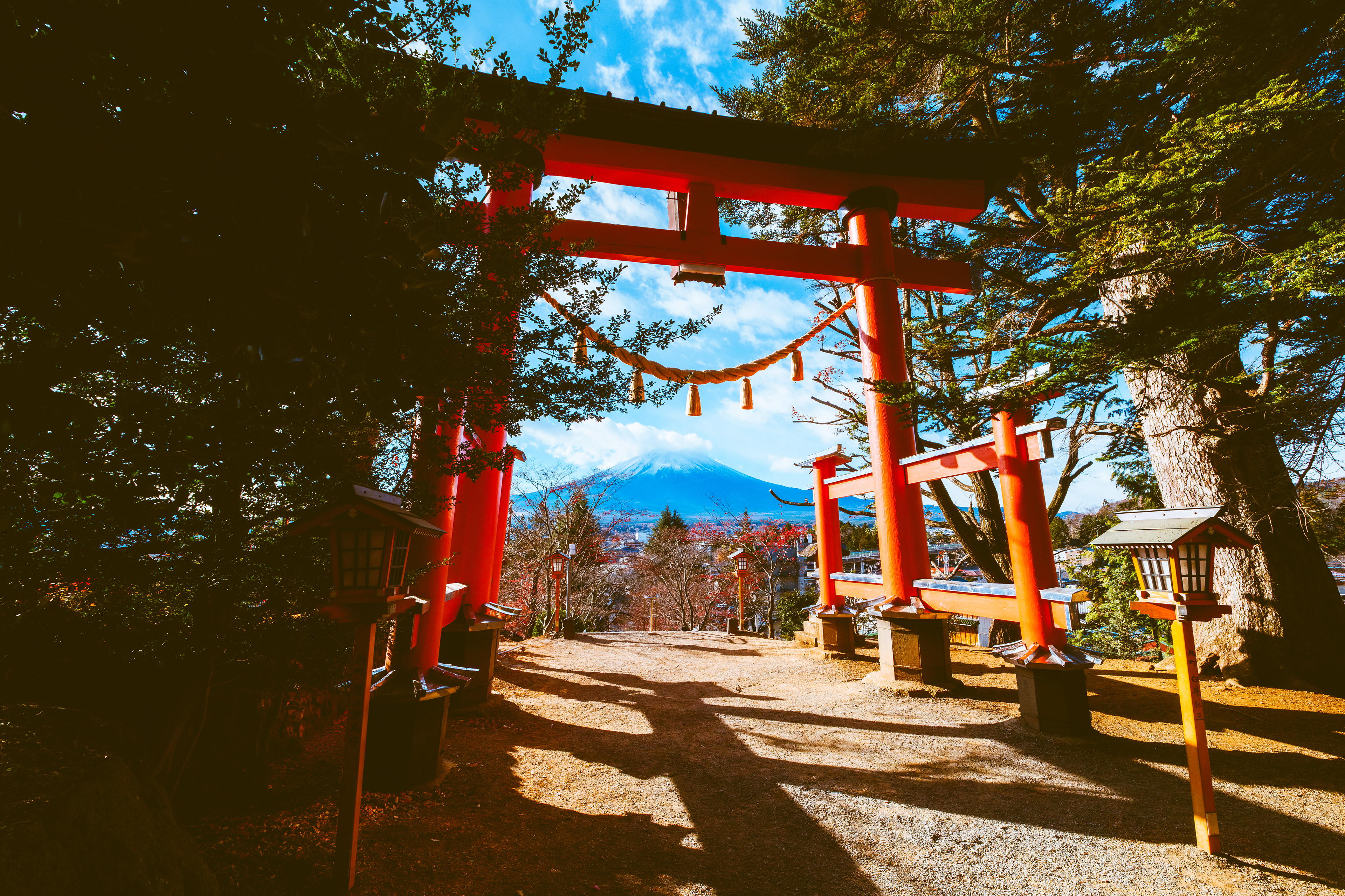 Tori Gate to Arakura Fuji Sengen