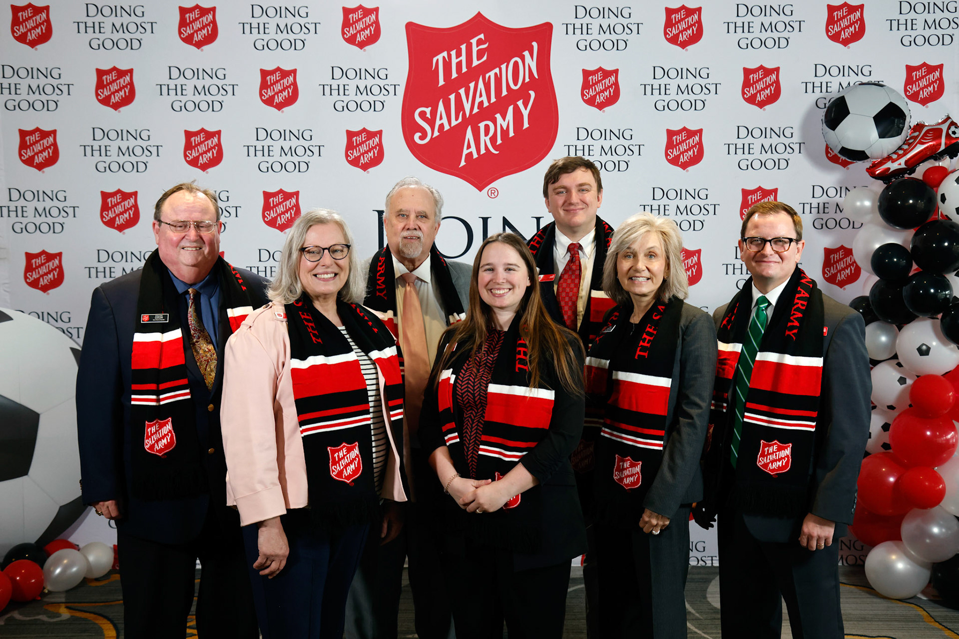 Corporate donors and other participants attend the Salvation Army, Kansas/Eastern Missouri Division's Civic Luncheon with  guest speaker, Matt Besler in Kansas City, Mo., Thursday, May 7, 2026.  (Photo/Colin E. Braley)