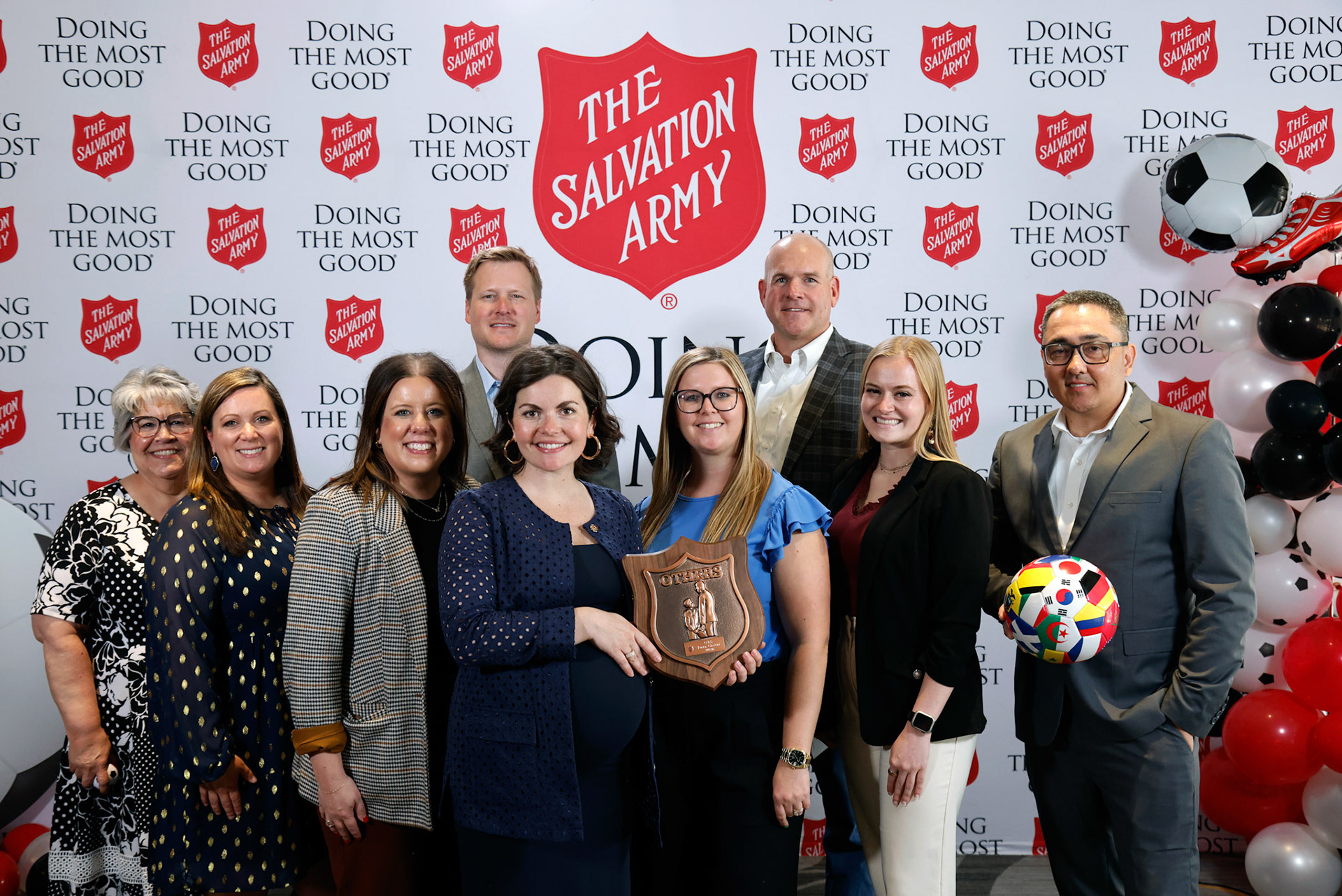 Corporate donors and other participants attend the Salvation Army, Kansas/Eastern Missouri Division's Civic Luncheon with  guest speaker, Matt Besler in Kansas City, Mo., Thursday, May 7, 2026.  (Photo/Colin E. Braley)