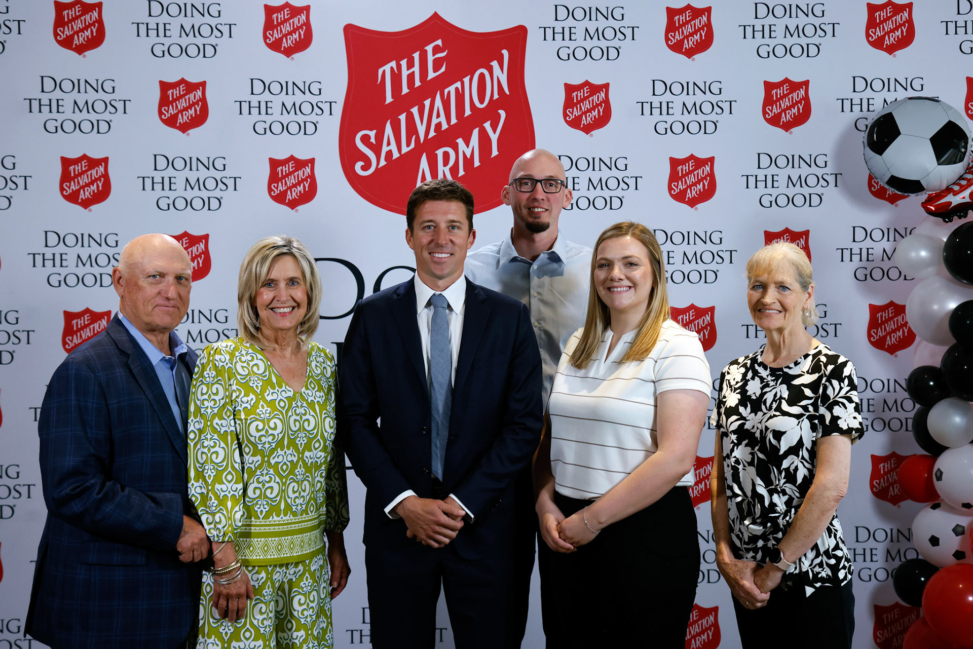 Corporate donors and other participants attend the Salvation Army, Kansas/Eastern Missouri Division's Civic Luncheon with  guest speaker, Matt Besler in Kansas City, Mo., Thursday, May 7, 2026.  (Photo/Colin E. Braley)