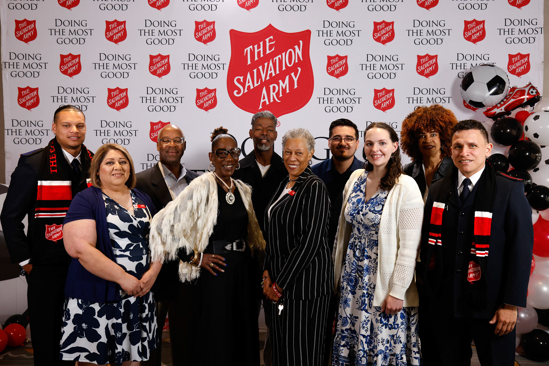 Corporate donors and other participants attend the Salvation Army, Kansas/Eastern Missouri Division's Civic Luncheon with  guest speaker, Matt Besler in Kansas City, Mo., Thursday, May 7, 2026.  (Photo/Colin E. Braley)
