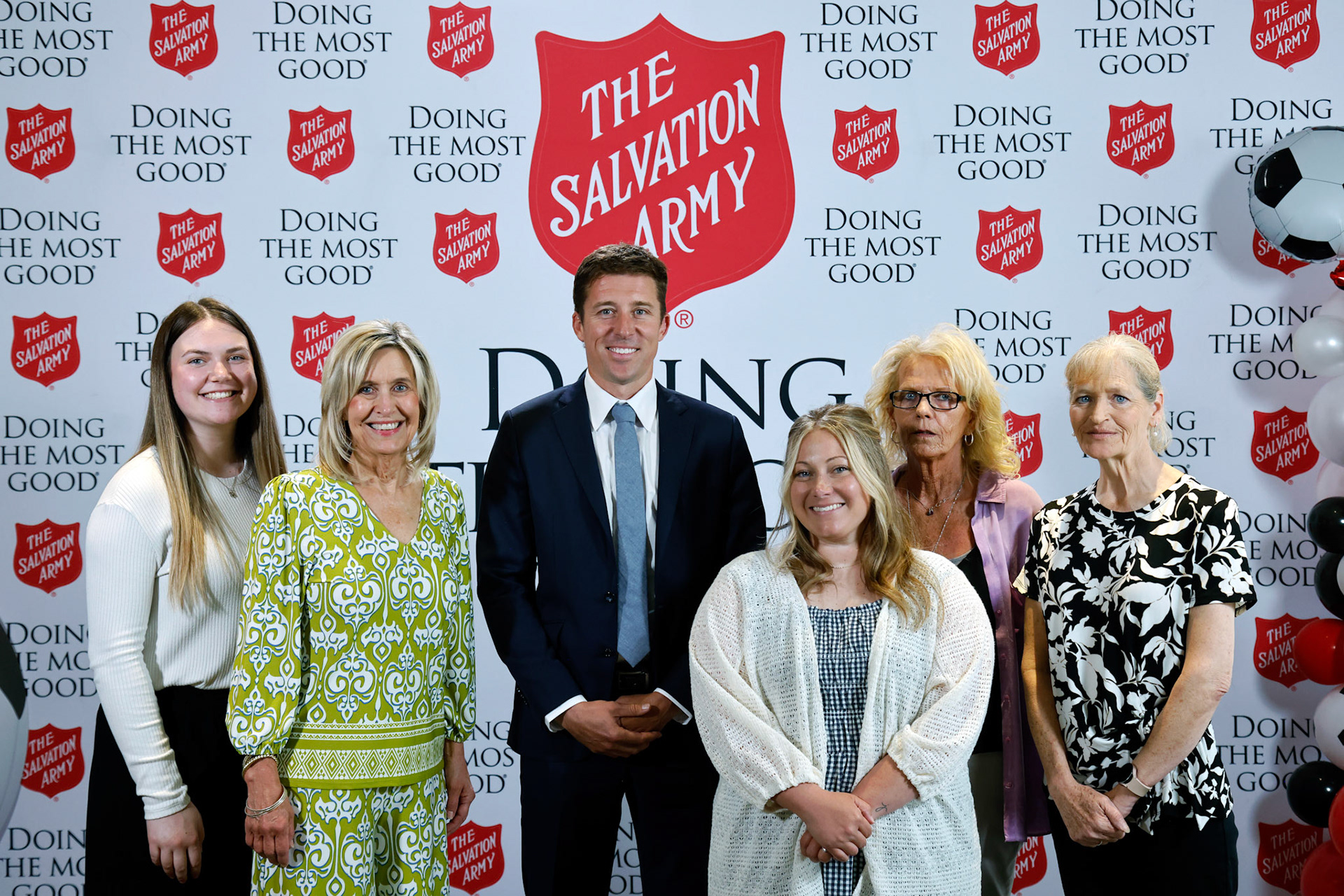 Corporate donors and other participants attend the Salvation Army, Kansas/Eastern Missouri Division's Civic Luncheon with  guest speaker, Matt Besler in Kansas City, Mo., Thursday, May 7, 2026.  (Photo/Colin E. Braley)