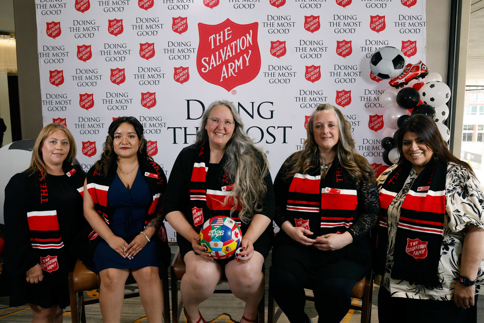 Corporate donors and other participants attend the Salvation Army, Kansas/Eastern Missouri Division's Civic Luncheon with  guest speaker, Matt Besler in Kansas City, Mo., Thursday, May 7, 2026.  (Photo/Colin E. Braley)