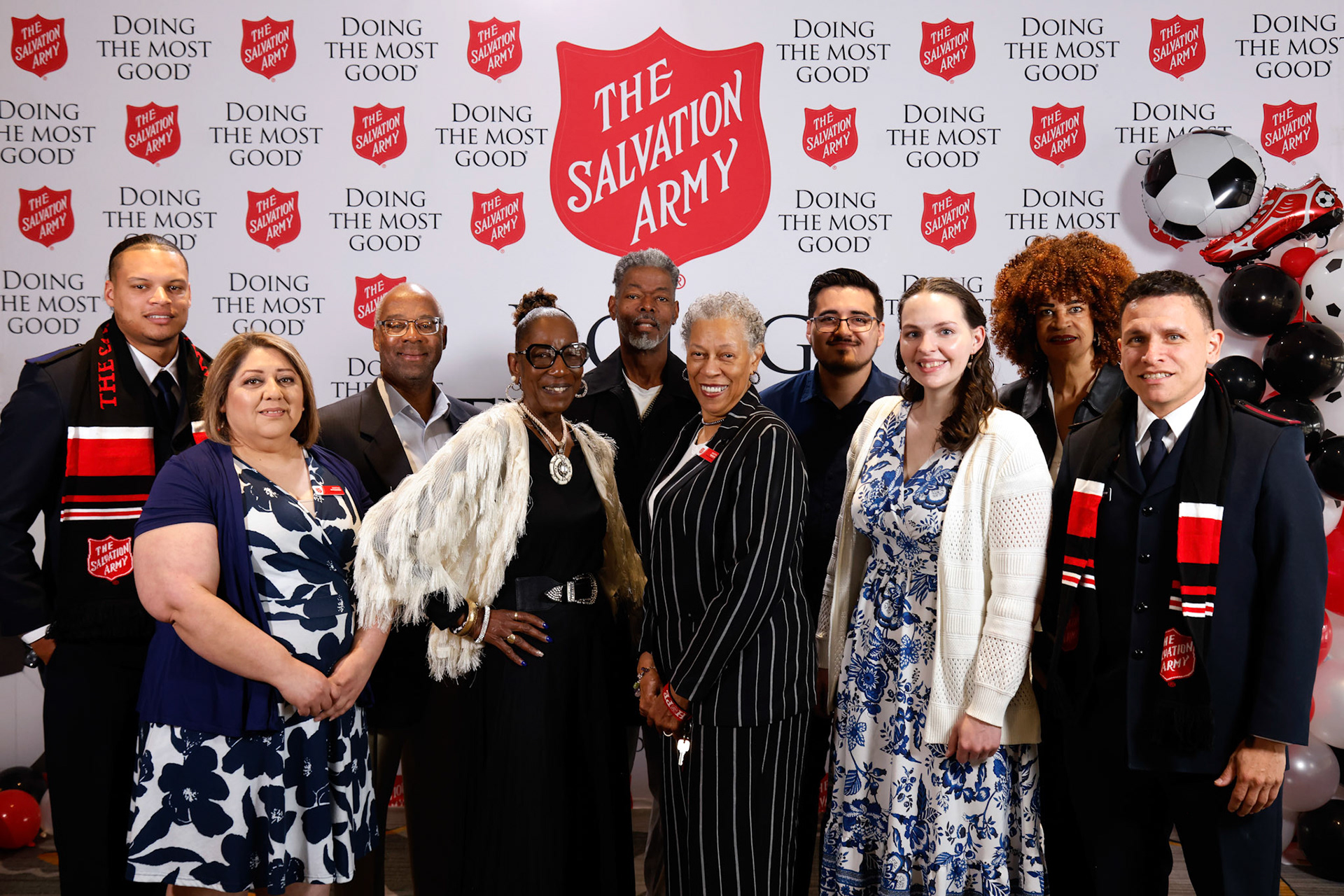 Corporate donors and other participants attend the Salvation Army, Kansas/Eastern Missouri Division's Civic Luncheon with  guest speaker, Matt Besler in Kansas City, Mo., Thursday, May 7, 2026.  (Photo/Colin E. Braley)