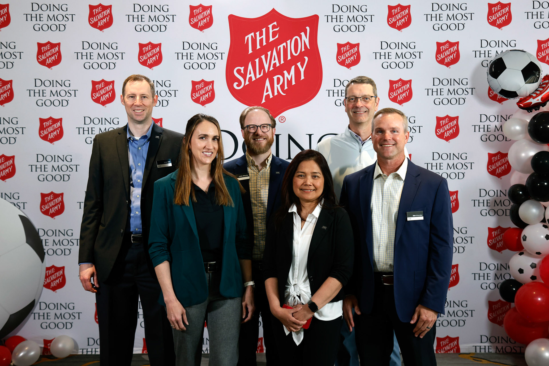 Corporate donors and other participants attend the Salvation Army, Kansas/Eastern Missouri Division's Civic Luncheon with  guest speaker, Matt Besler in Kansas City, Mo., Thursday, May 7, 2026.  (Photo/Colin E. Braley)
