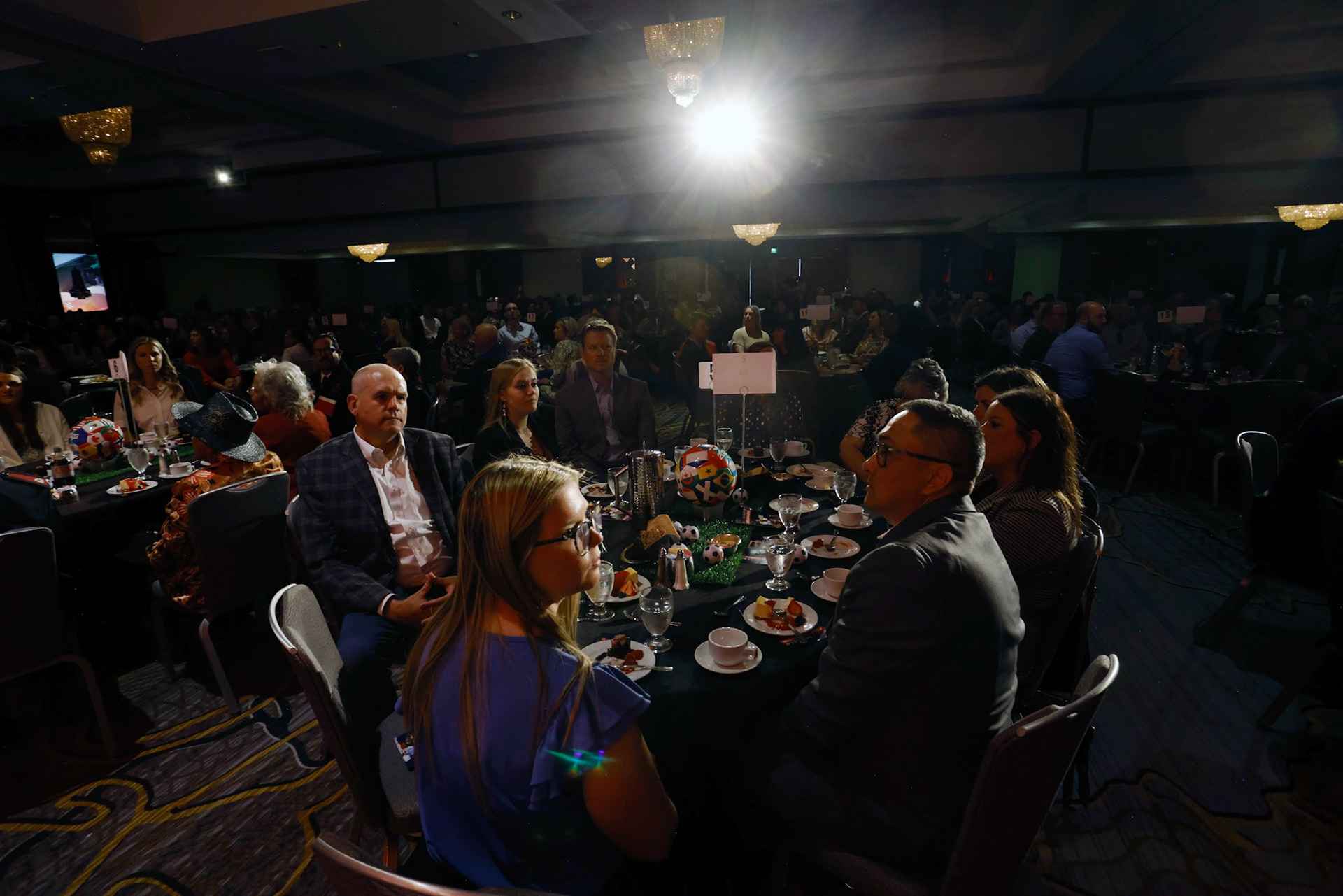 Corporate donors and other participants attend the Salvation Army, Kansas/Eastern Missouri Division's Civic Luncheon with  guest speaker, Matt Besler in Kansas City, Mo., Thursday, May 7, 2026.  (Photo/Colin E. Braley)