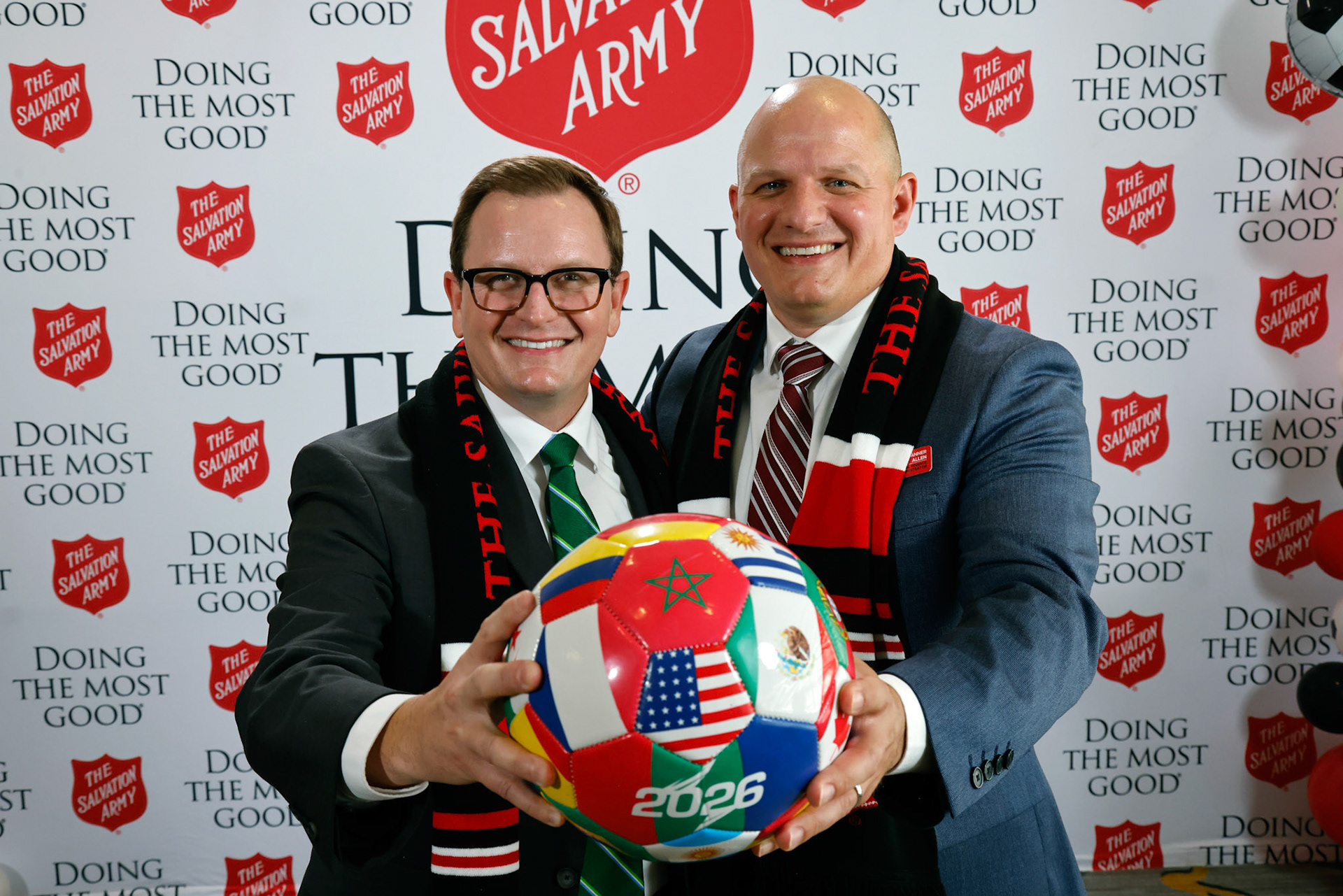 Corporate donors and other participants attend the Salvation Army, Kansas/Eastern Missouri Division's Civic Luncheon with  guest speaker, Matt Besler in Kansas City, Mo., Thursday, May 7, 2026.  (Photo/Colin E. Braley)
