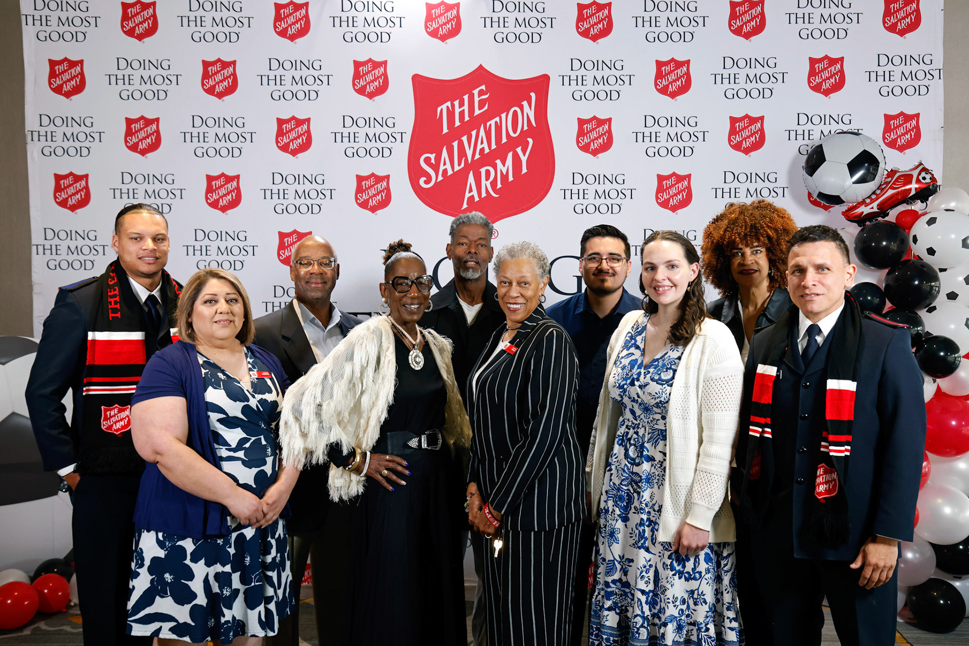 Corporate donors and other participants attend the Salvation Army, Kansas/Eastern Missouri Division's Civic Luncheon with  guest speaker, Matt Besler in Kansas City, Mo., Thursday, May 7, 2026.  (Photo/Colin E. Braley)
