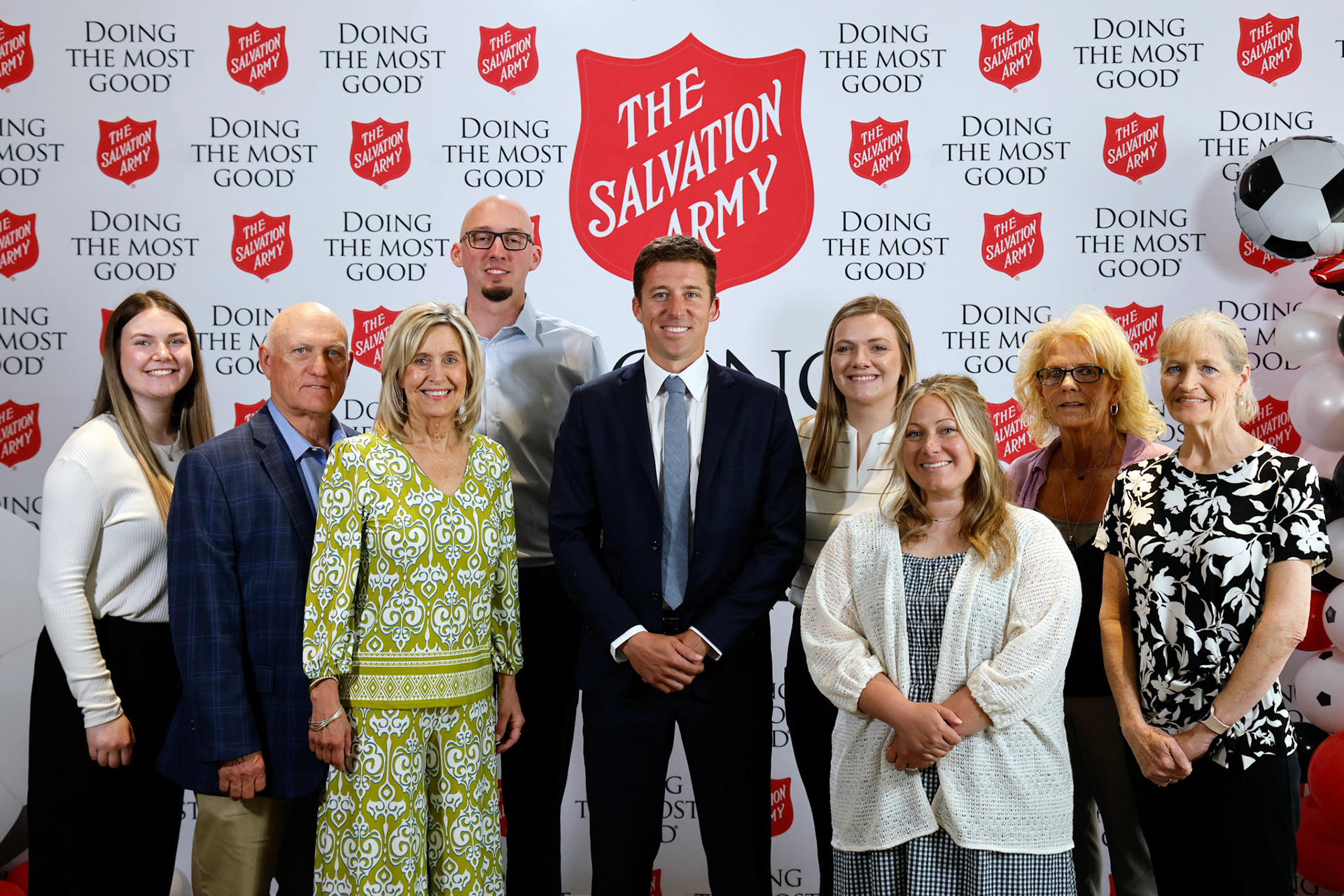 Corporate donors and other participants attend the Salvation Army, Kansas/Eastern Missouri Division's Civic Luncheon with  guest speaker, Matt Besler in Kansas City, Mo., Thursday, May 7, 2026.  (Photo/Colin E. Braley)