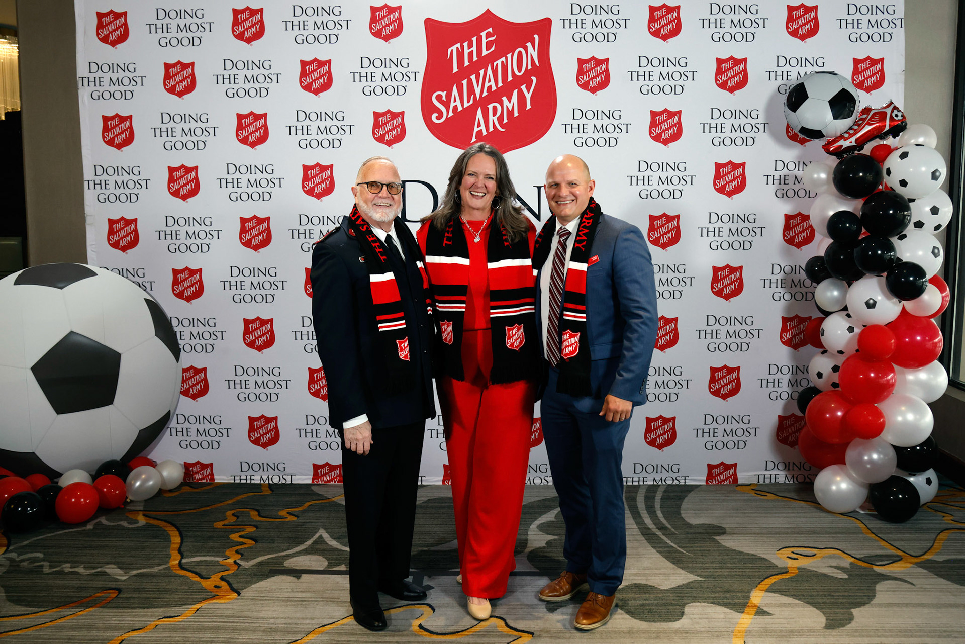Corporate donors and other participants attend the Salvation Army, Kansas/Eastern Missouri Division's Civic Luncheon with  guest speaker, Matt Besler in Kansas City, Mo., Thursday, May 7, 2026.  (Photo/Colin E. Braley)
