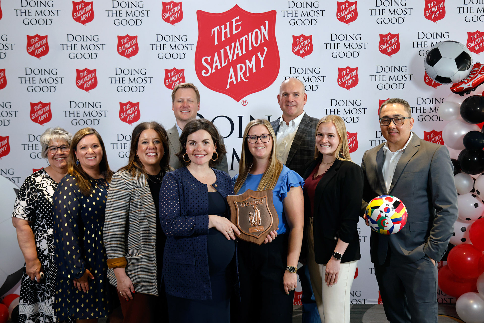 Corporate donors and other participants attend the Salvation Army, Kansas/Eastern Missouri Division's Civic Luncheon with  guest speaker, Matt Besler in Kansas City, Mo., Thursday, May 7, 2026.  (Photo/Colin E. Braley)