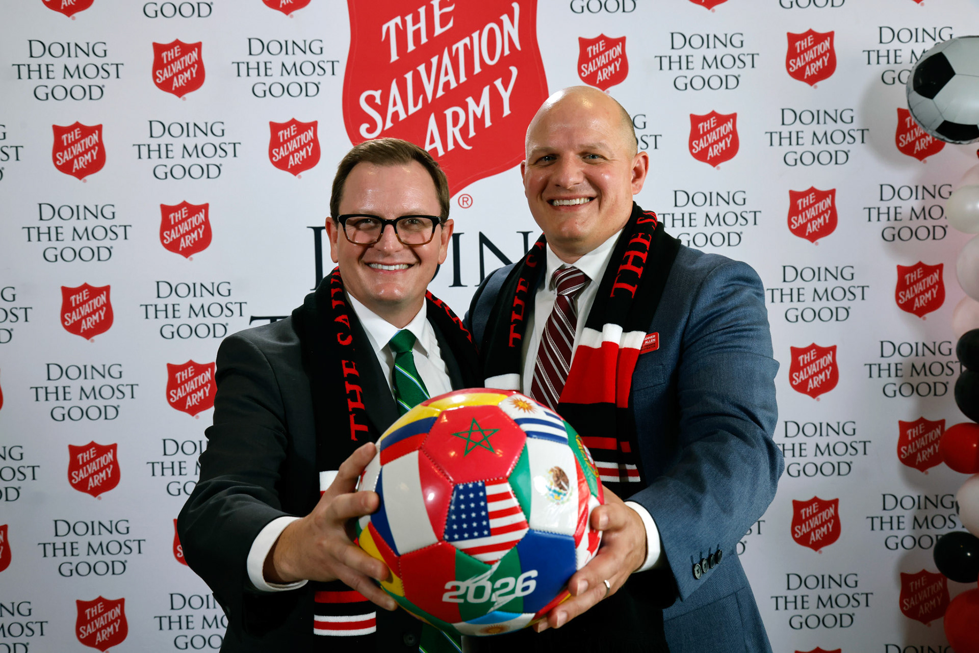 Corporate donors and other participants attend the Salvation Army, Kansas/Eastern Missouri Division's Civic Luncheon with  guest speaker, Matt Besler in Kansas City, Mo., Thursday, May 7, 2026.  (Photo/Colin E. Braley)