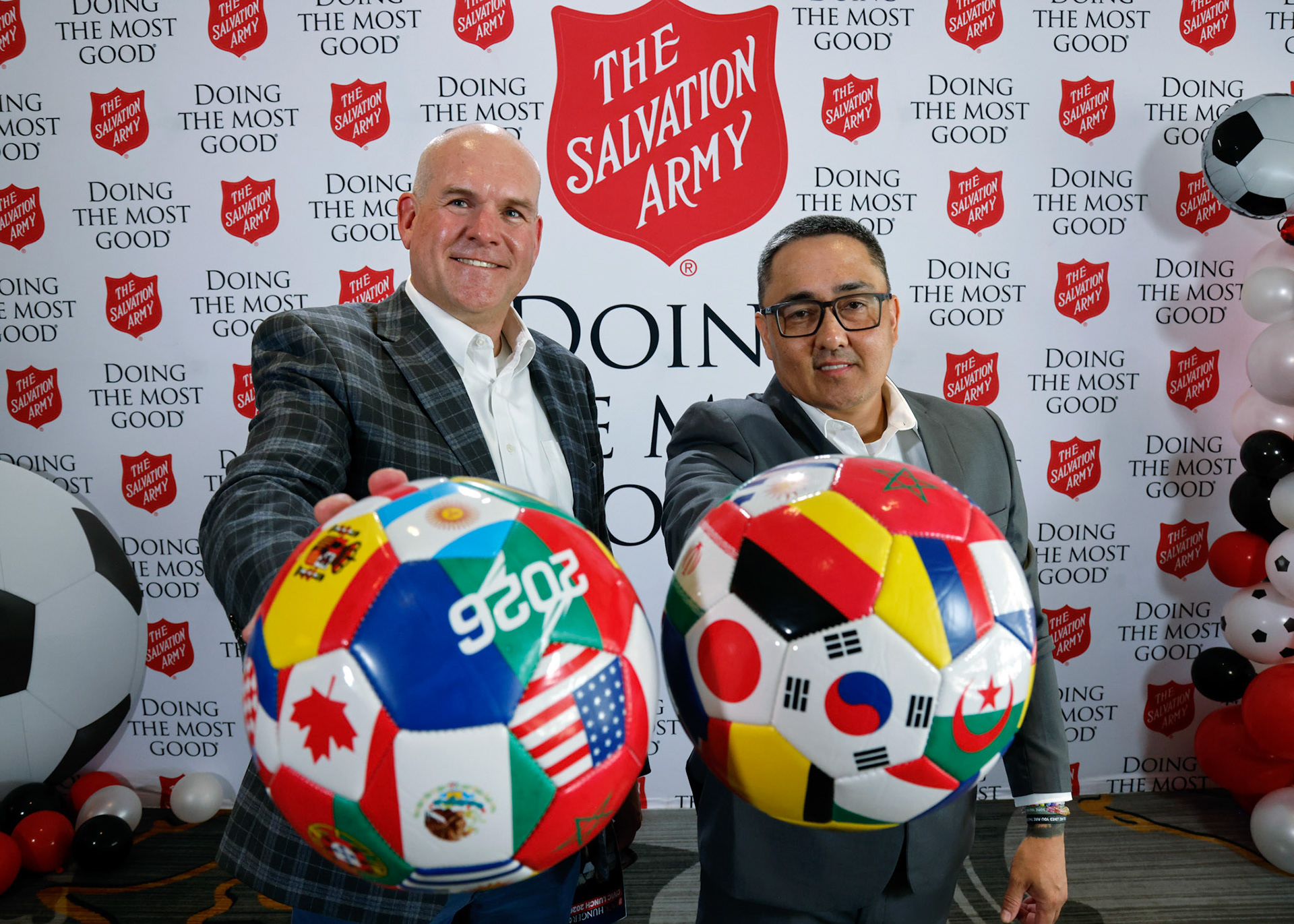 Corporate donors and other participants attend the Salvation Army, Kansas/Eastern Missouri Division's Civic Luncheon with  guest speaker, Matt Besler in Kansas City, Mo., Thursday, May 7, 2026.  (Photo/Colin E. Braley)