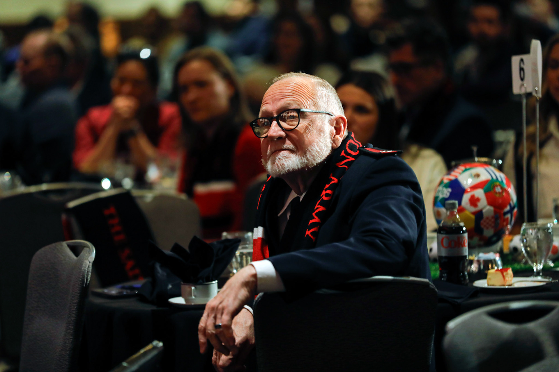 Corporate donors and other participants attend the Salvation Army, Kansas/Eastern Missouri Division's Civic Luncheon with  guest speaker, Matt Besler in Kansas City, Mo., Thursday, May 7, 2026.  (Photo/Colin E. Braley)