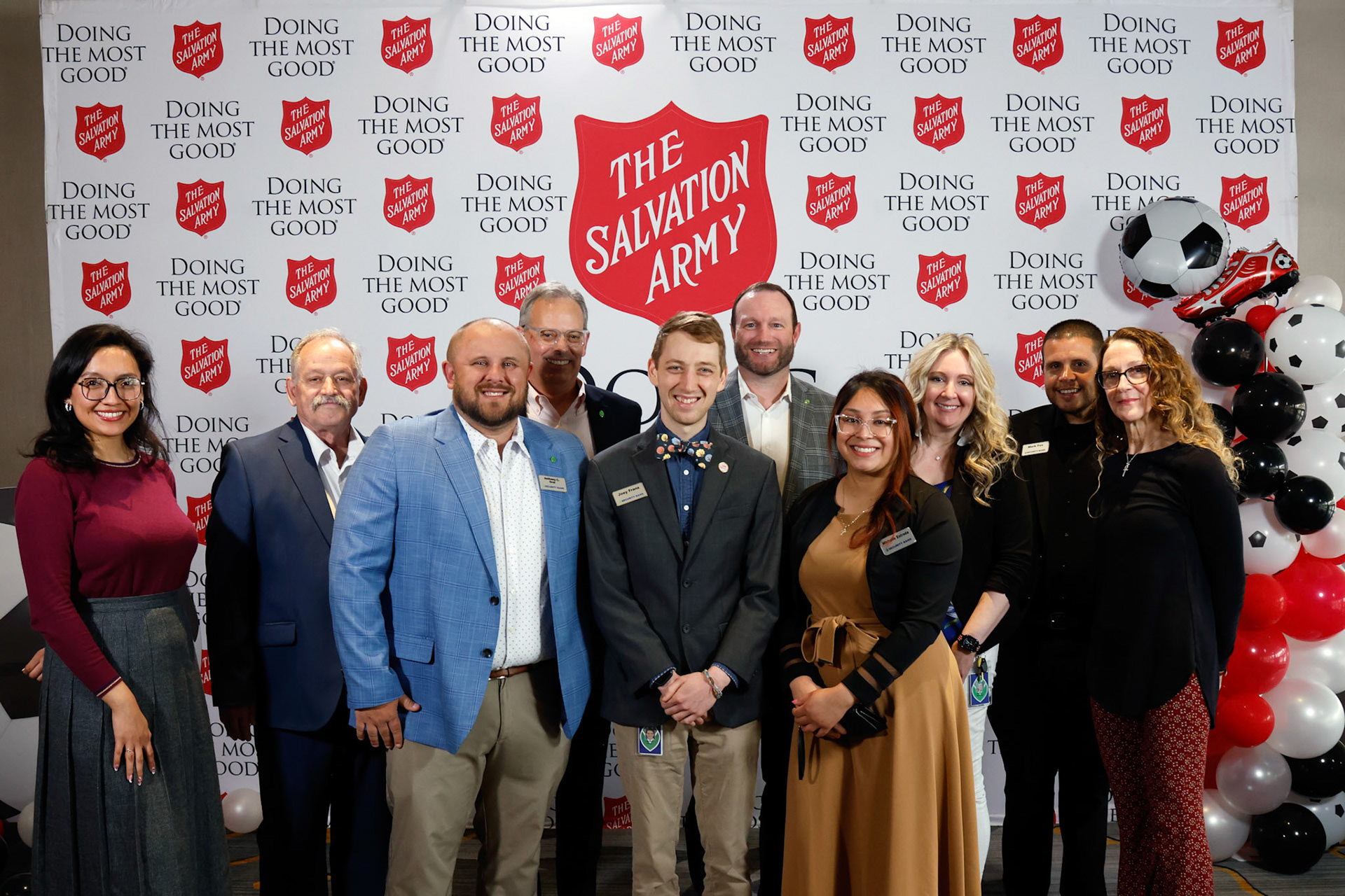 Corporate donors and other participants attend the Salvation Army, Kansas/Eastern Missouri Division's Civic Luncheon with  guest speaker, Matt Besler in Kansas City, Mo., Thursday, May 7, 2026.  (Photo/Colin E. Braley)