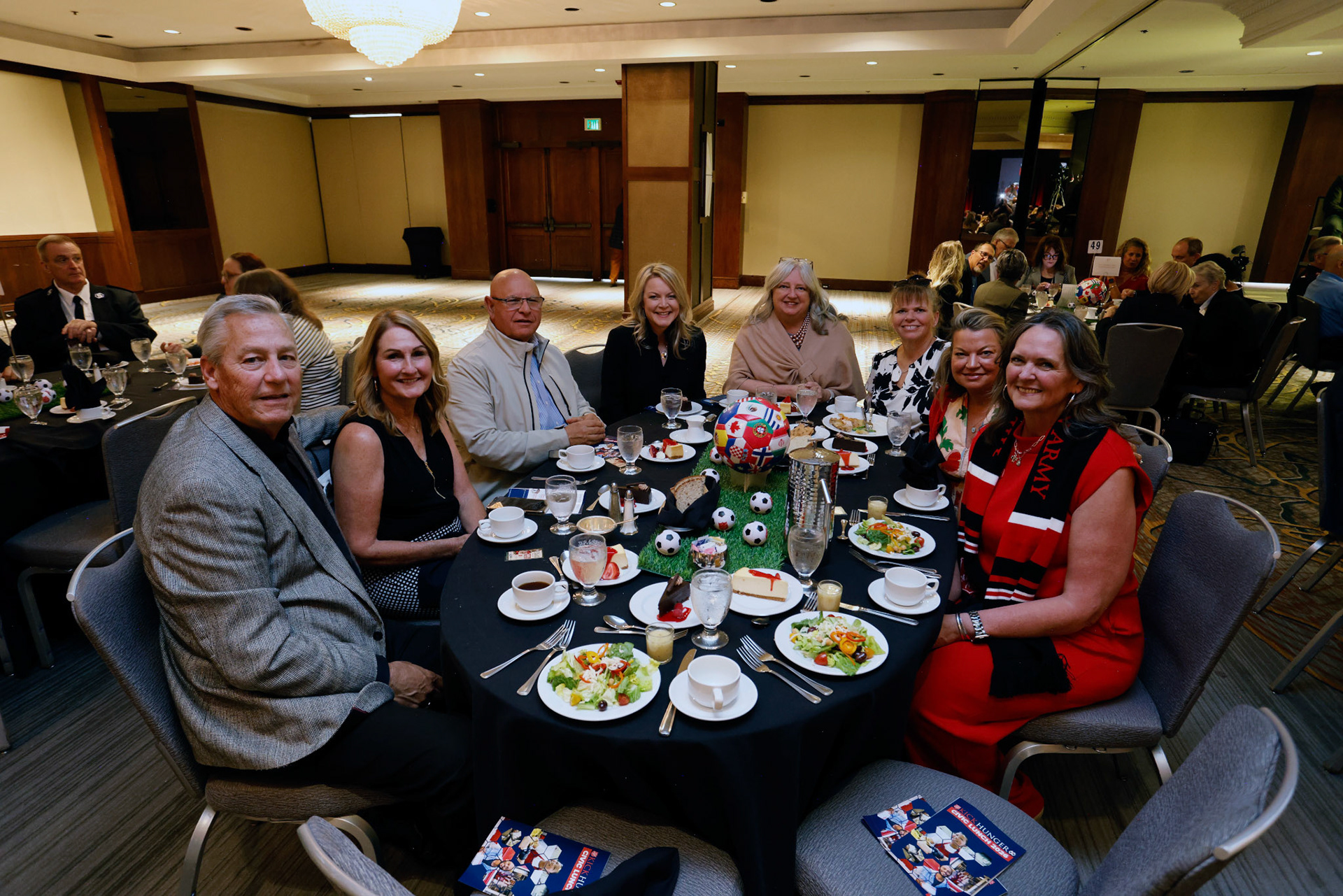 Corporate donors and other participants attend the Salvation Army, Kansas/Eastern Missouri Division's Civic Luncheon with  guest speaker, Matt Besler in Kansas City, Mo., Thursday, May 7, 2026.  (Photo/Colin E. Braley)
