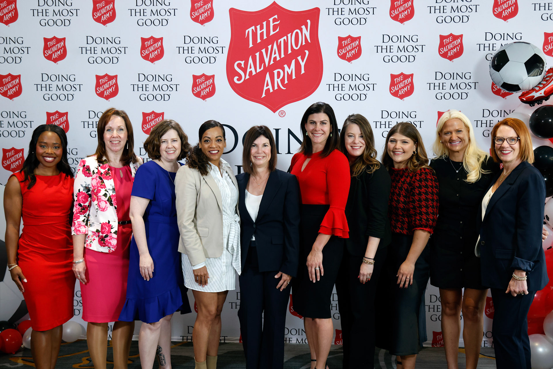 Corporate donors and other participants attend the Salvation Army, Kansas/Eastern Missouri Division's Civic Luncheon with  guest speaker, Matt Besler in Kansas City, Mo., Thursday, May 7, 2026.  (Photo/Colin E. Braley)