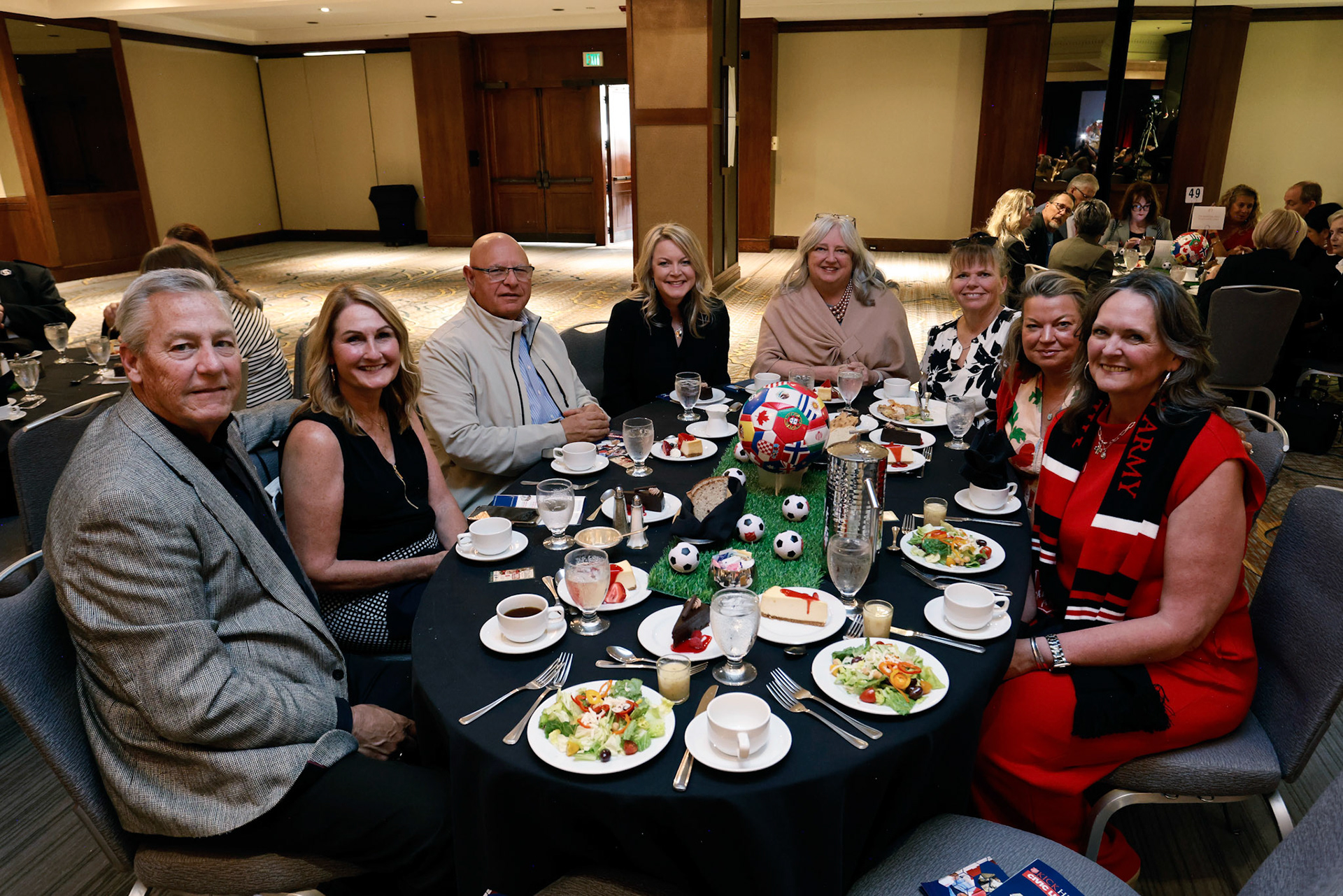 Corporate donors and other participants attend the Salvation Army, Kansas/Eastern Missouri Division's Civic Luncheon with  guest speaker, Matt Besler in Kansas City, Mo., Thursday, May 7, 2026.  (Photo/Colin E. Braley)