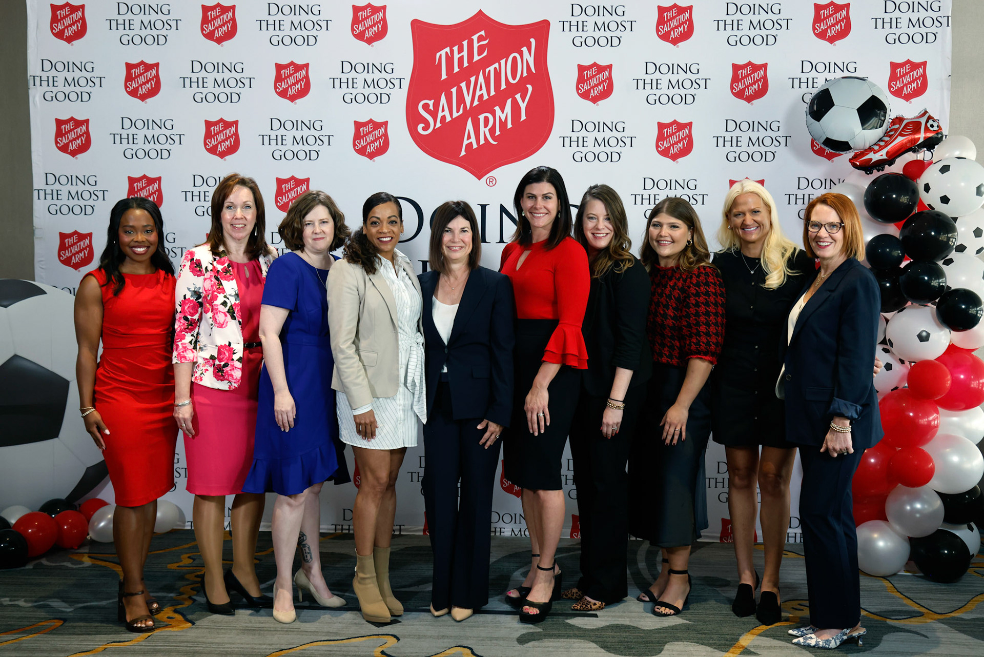 Corporate donors and other participants attend the Salvation Army, Kansas/Eastern Missouri Division's Civic Luncheon with  guest speaker, Matt Besler in Kansas City, Mo., Thursday, May 7, 2026.  (Photo/Colin E. Braley)