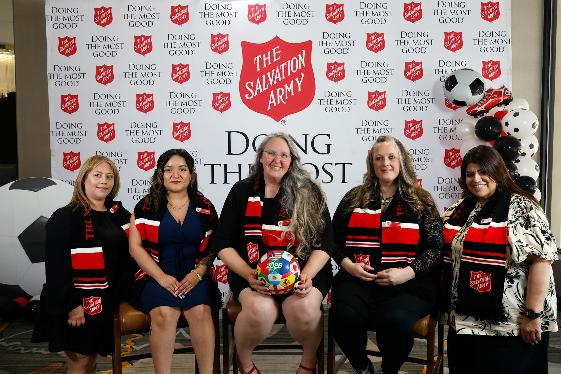 Corporate donors and other participants attend the Salvation Army, Kansas/Eastern Missouri Division's Civic Luncheon with  guest speaker, Matt Besler in Kansas City, Mo., Thursday, May 7, 2026.  (Photo/Colin E. Braley)