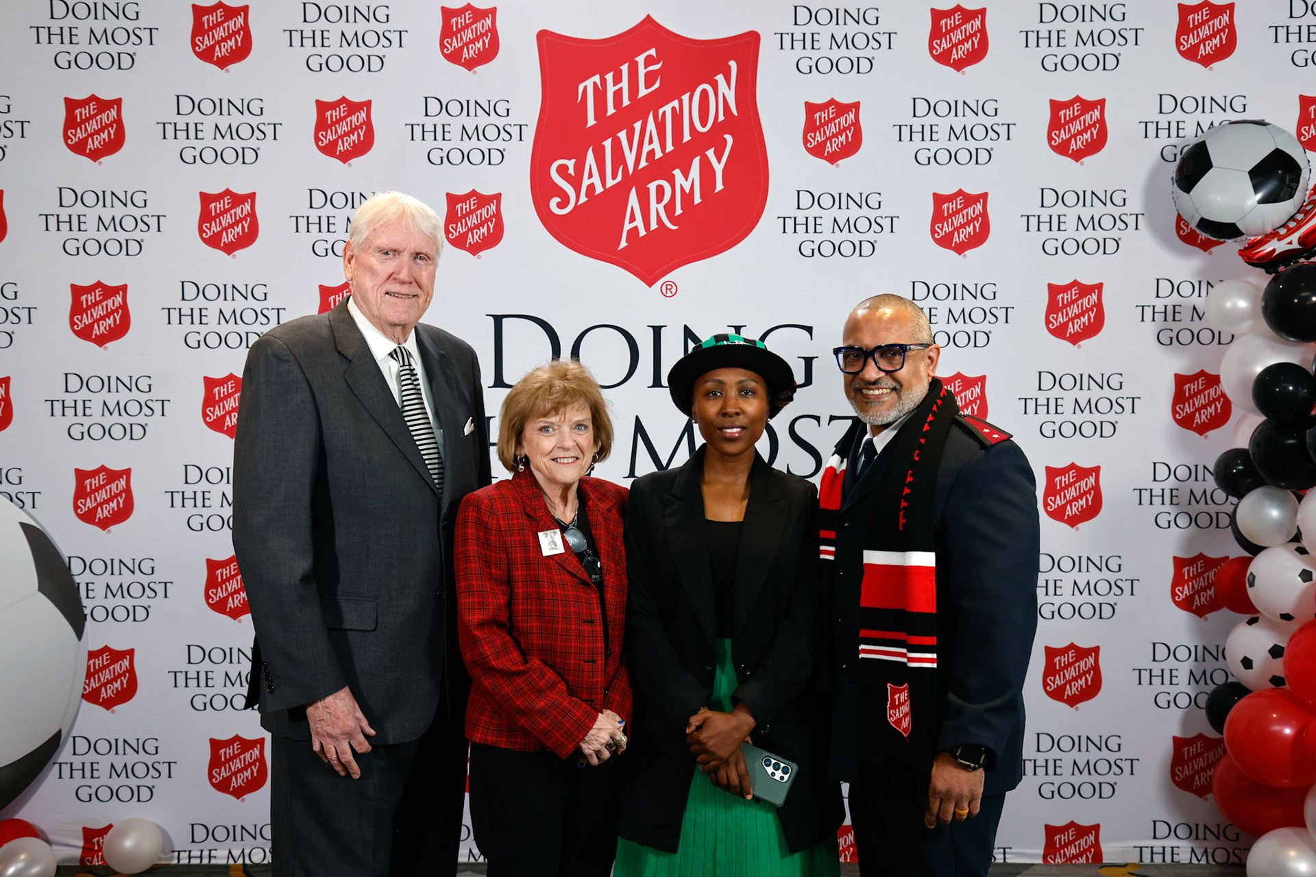 Corporate donors and other participants attend the Salvation Army, Kansas/Eastern Missouri Division's Civic Luncheon with  guest speaker, Matt Besler in Kansas City, Mo., Thursday, May 7, 2026.  (Photo/Colin E. Braley)
