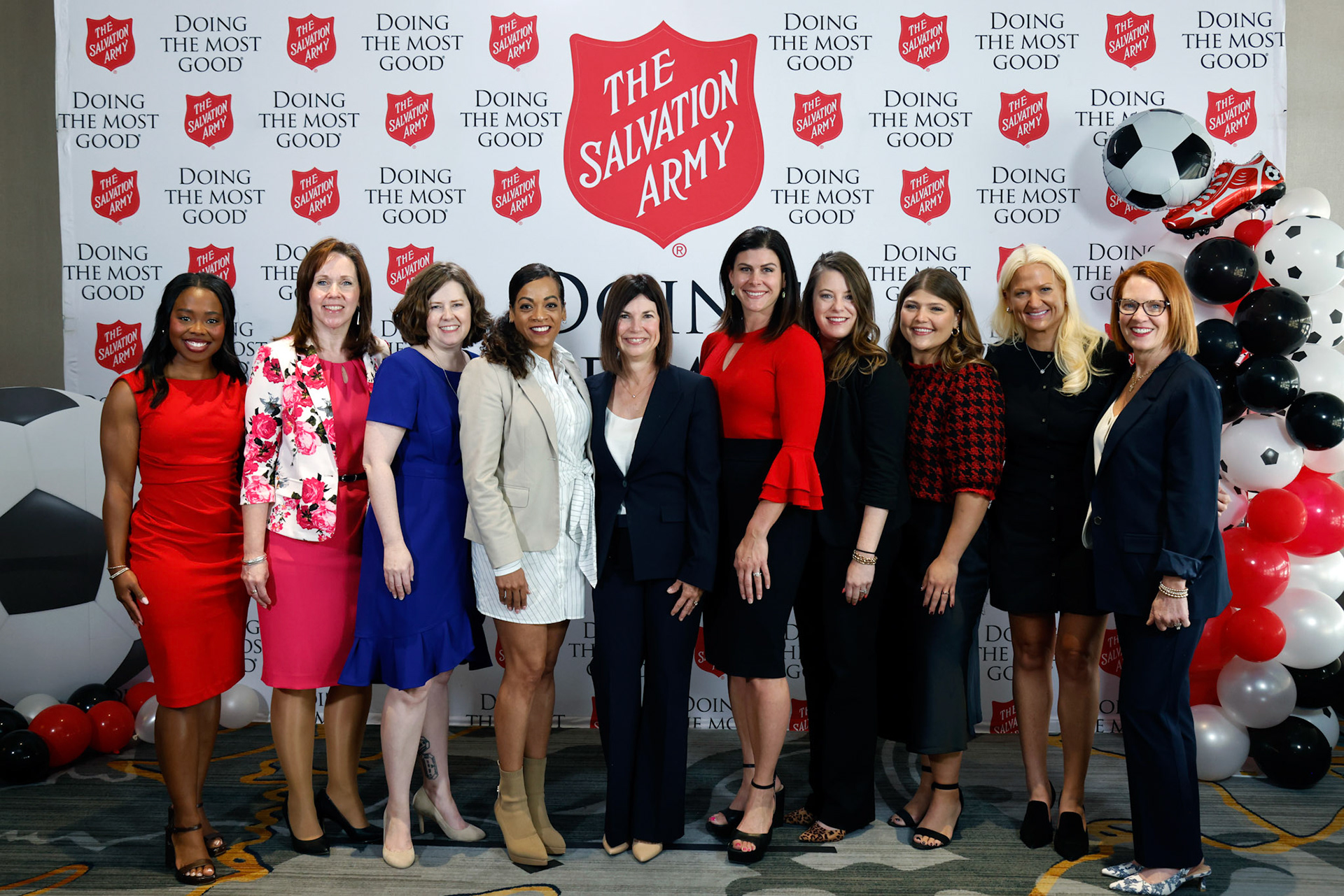Corporate donors and other participants attend the Salvation Army, Kansas/Eastern Missouri Division's Civic Luncheon with  guest speaker, Matt Besler in Kansas City, Mo., Thursday, May 7, 2026.  (Photo/Colin E. Braley)