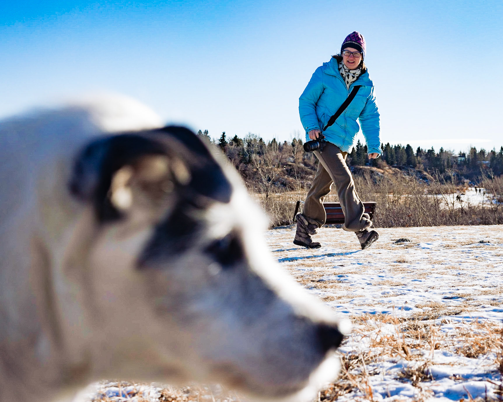 Kailey and Olena at Edworthy Park