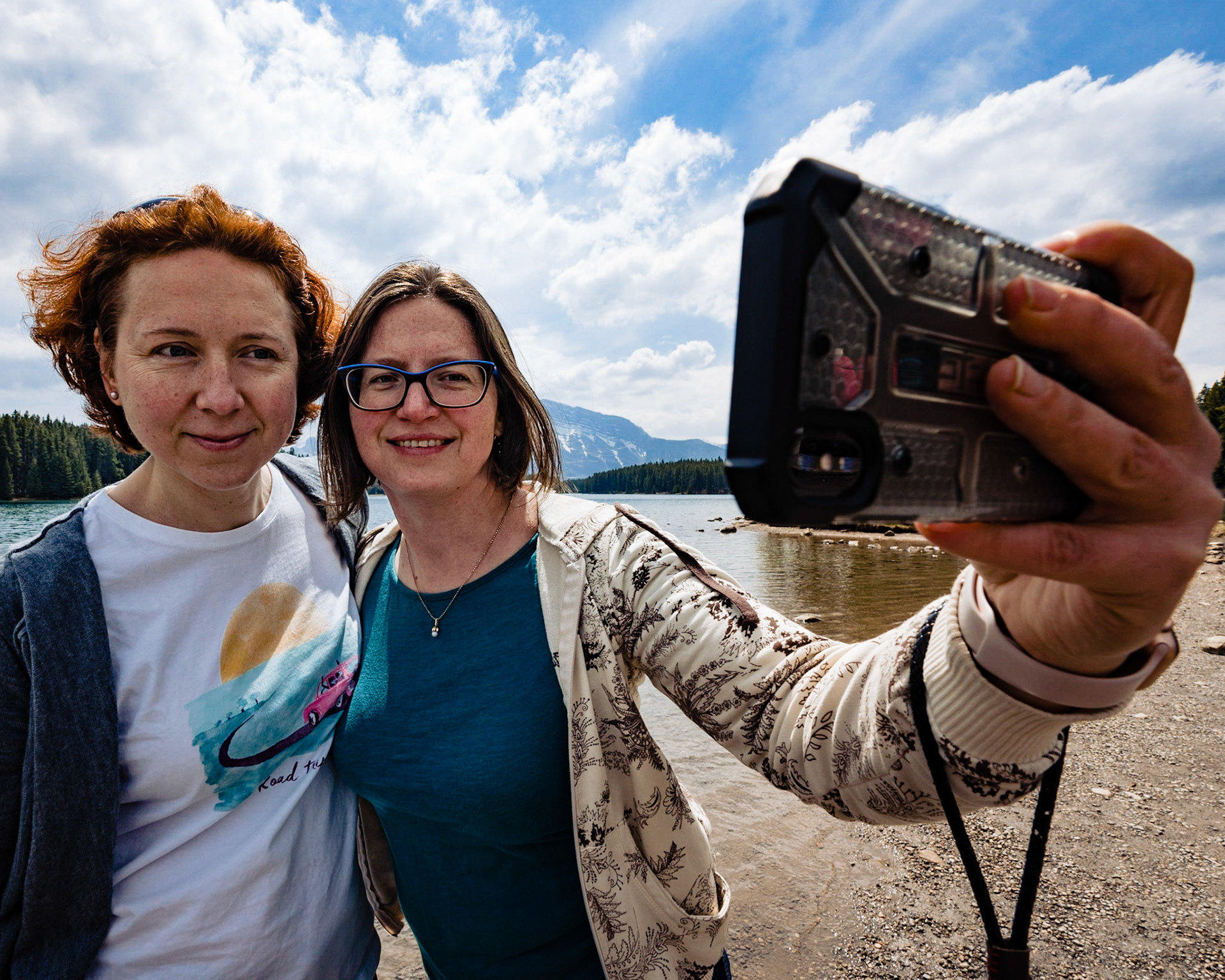 Selfie at Two Jack Lake