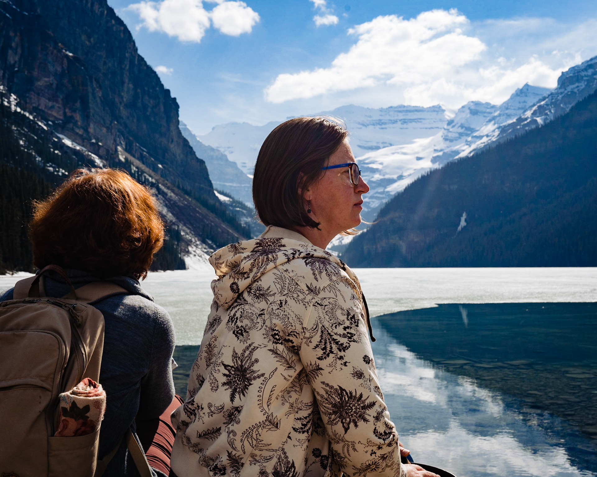 Portrait at Lake Louise