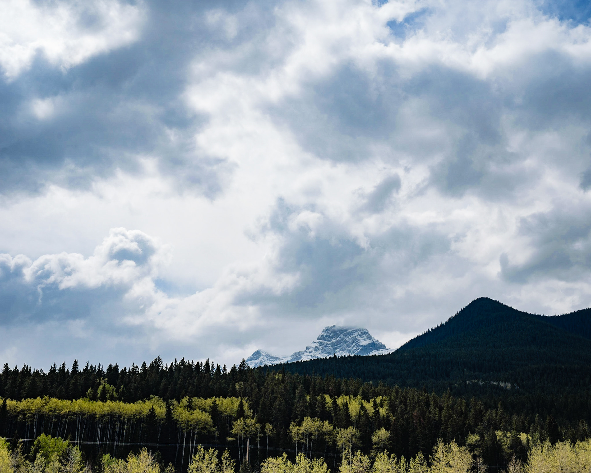 Mountains view from Dead Man's Flats