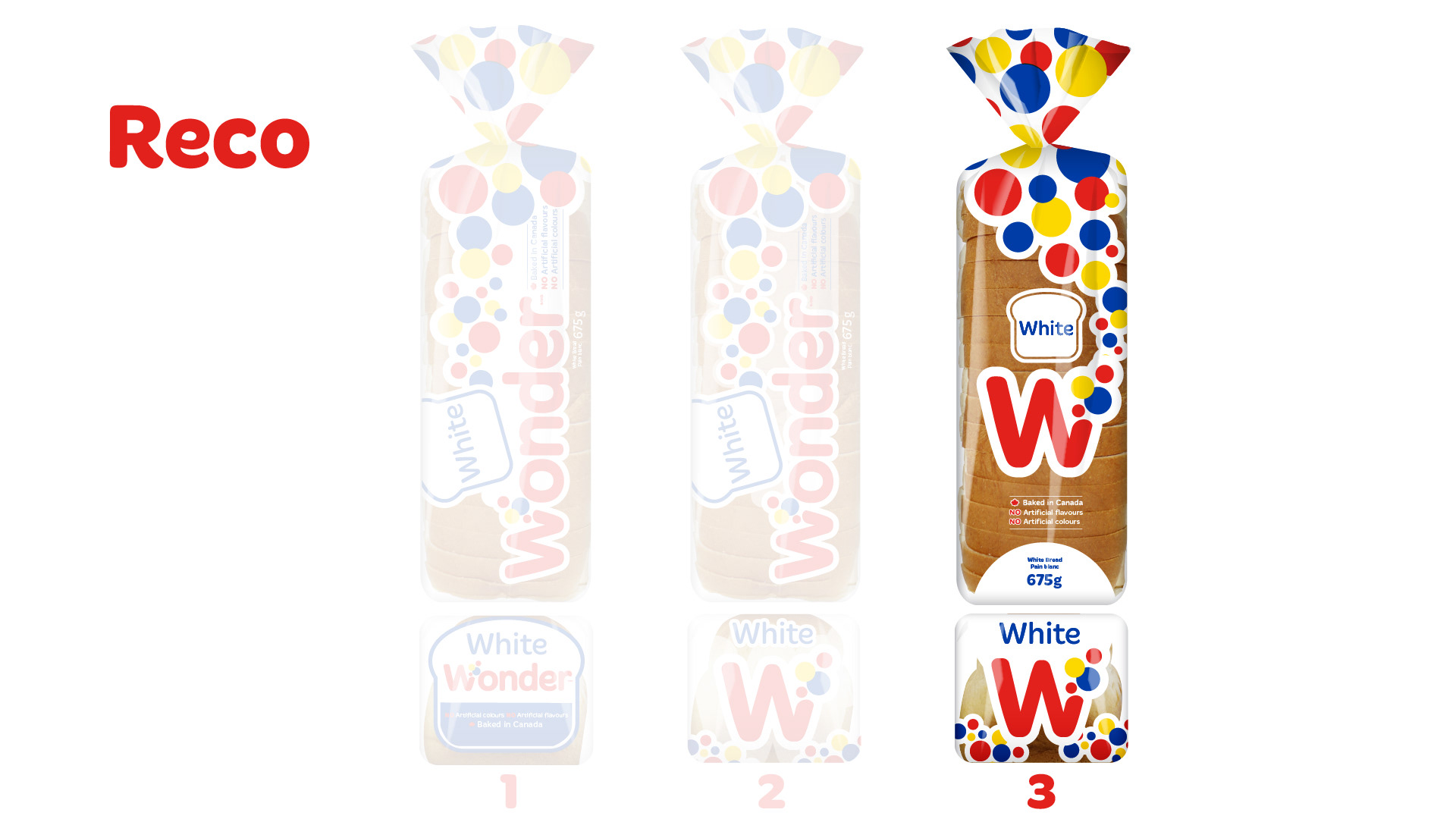 Concept 3 selected as the recommended direction from the three proposed packaging systems