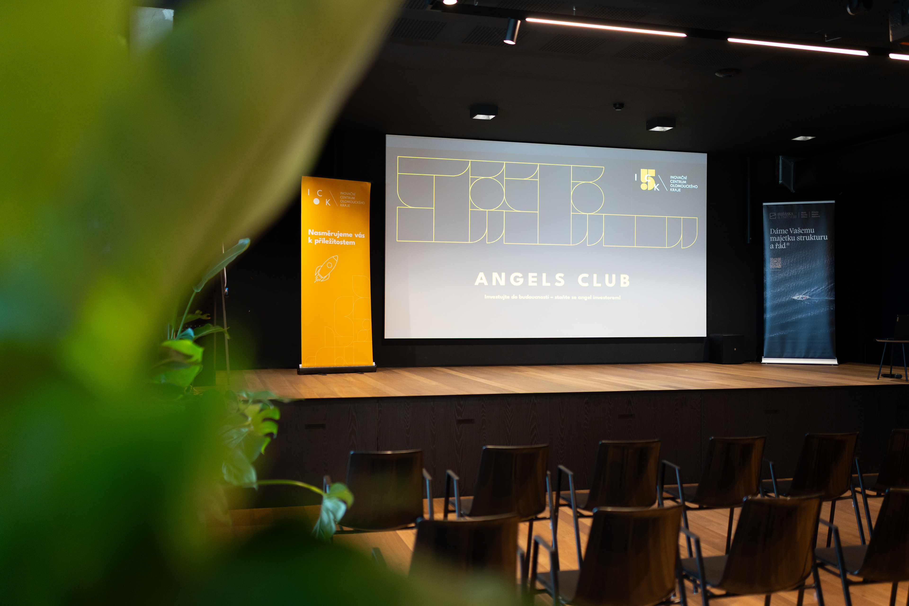 Angels club, ICOK, Inovační centrum olomouckého kraje, fotograf event, startup event, invectice