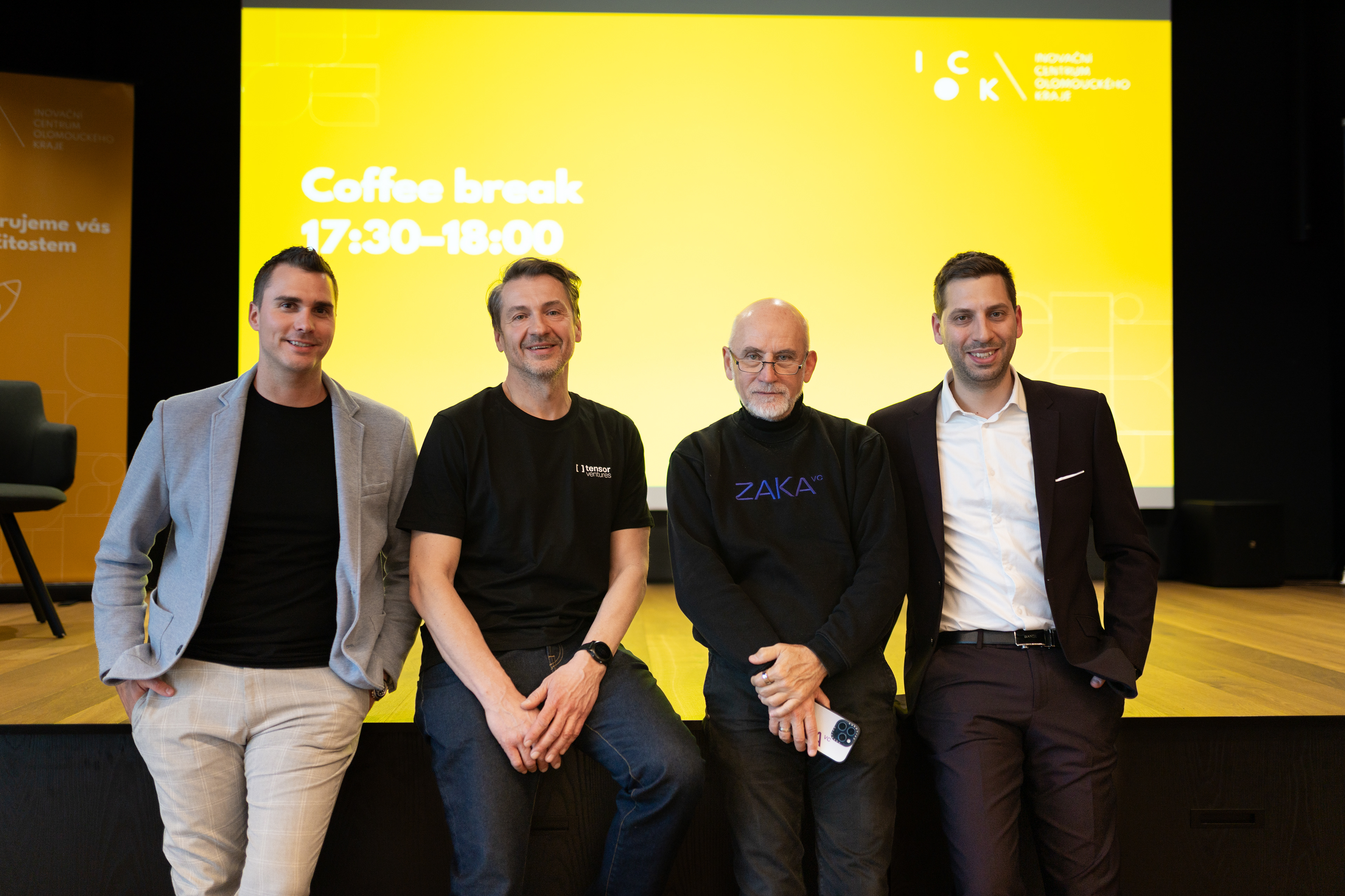 Angels club, ICOK, Inovační centrum olomouckého kraje, fotograf event, startup event, invectice, Filip Navrátil, Tomáš Dostál, Jan Kasper