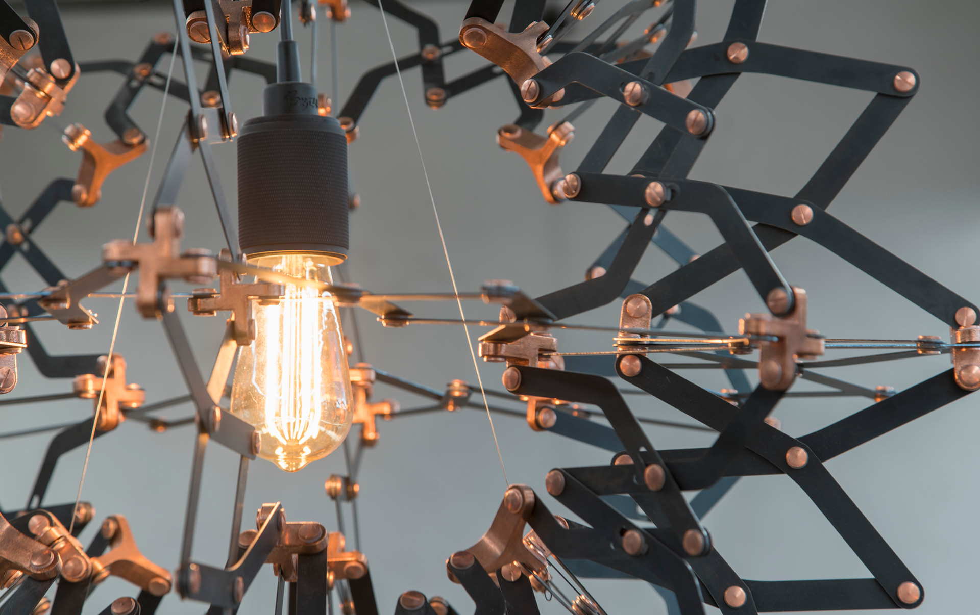 Elyne, Legarnisson, Design, London, Spatial, Interior, Branding, Installation, technology, Kinetic, Motion, Storytelling, analyses, brand, light, pentagonal, chandelier, staircase, clock, LED, programming, XTX markets, Acrylicize, Peldon Rose, Rhino3D, Cinema4D, inquisitive, minds