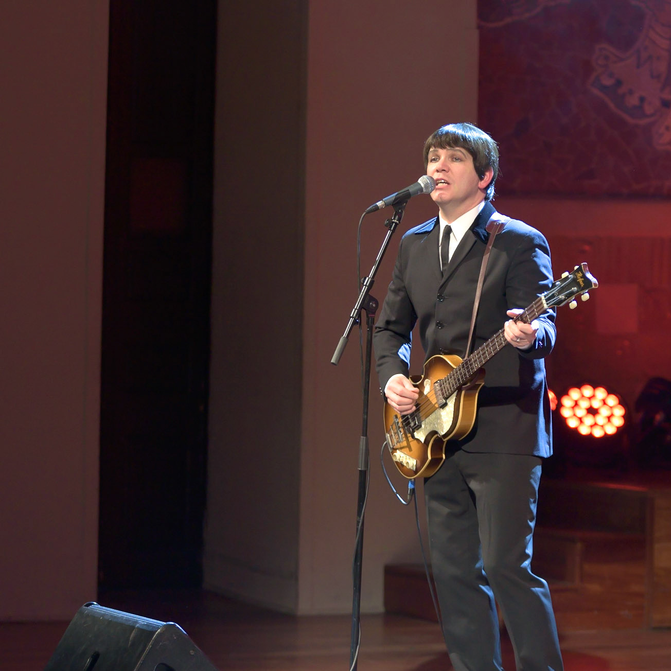 The Mersey Beatles @merseybeatles performing a tribute to “The Beatles” at @palaumusicacat
