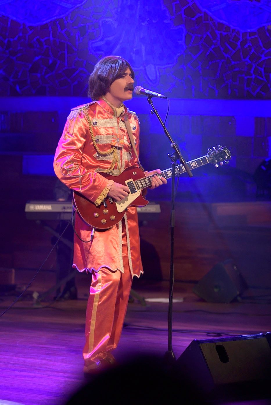 The Mersey Beatles @merseybeatles performing a tribute to “The Beatles” at @palaumusicacat