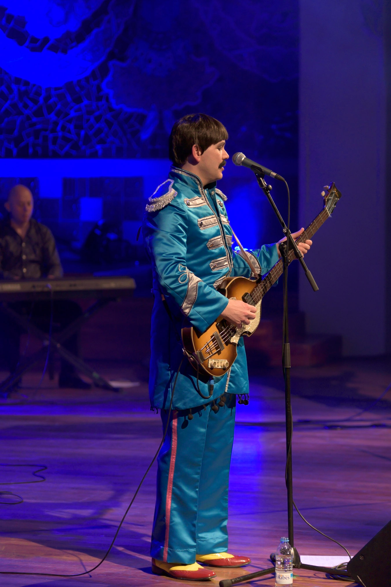 The Mersey Beatles @merseybeatles performing a tribute to “The Beatles” at @palaumusicacat