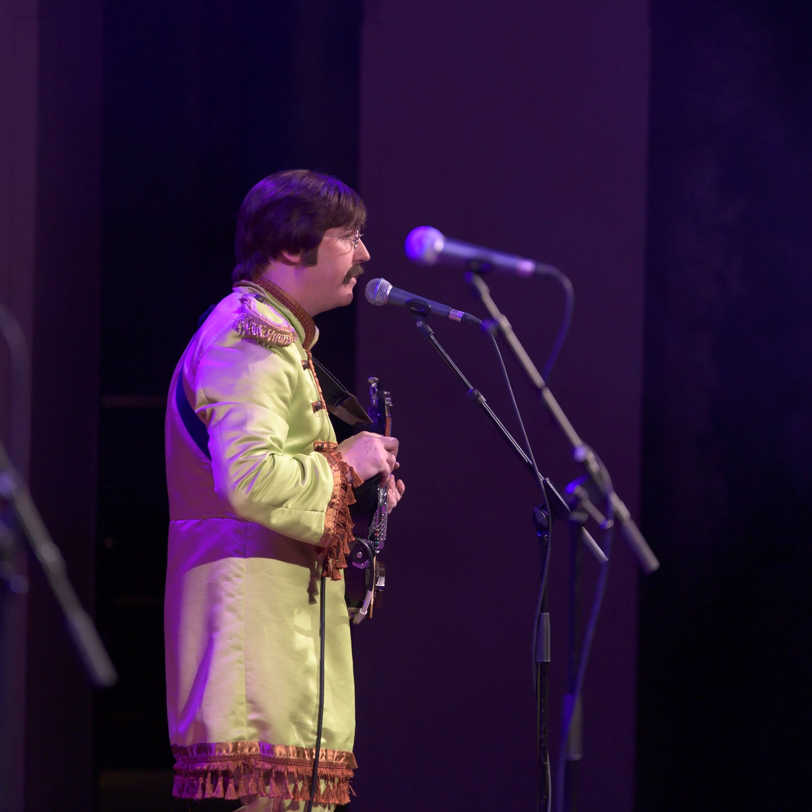 The Mersey Beatles @merseybeatles performing a tribute to “The Beatles” at @palaumusicacat