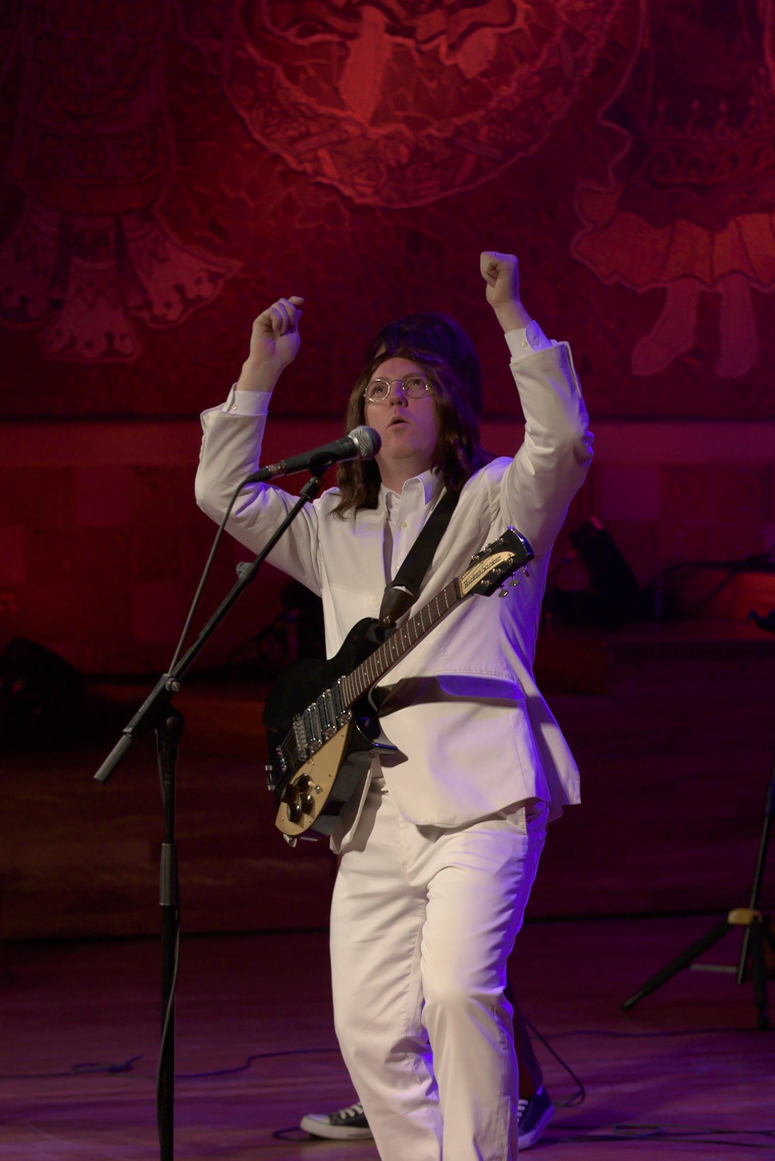 The Mersey Beatles @merseybeatles performing a tribute to “The Beatles” at @palaumusicacat