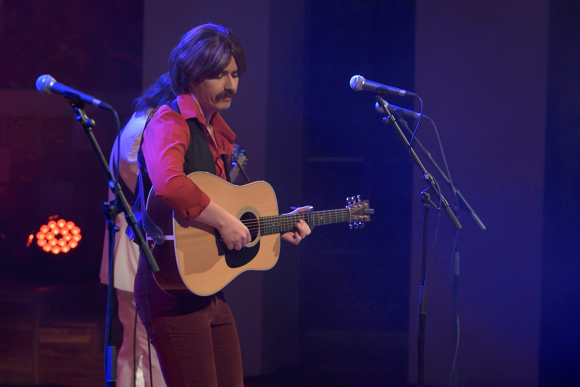 The Mersey Beatles @merseybeatles performing a tribute to “The Beatles” at @palaumusicacat