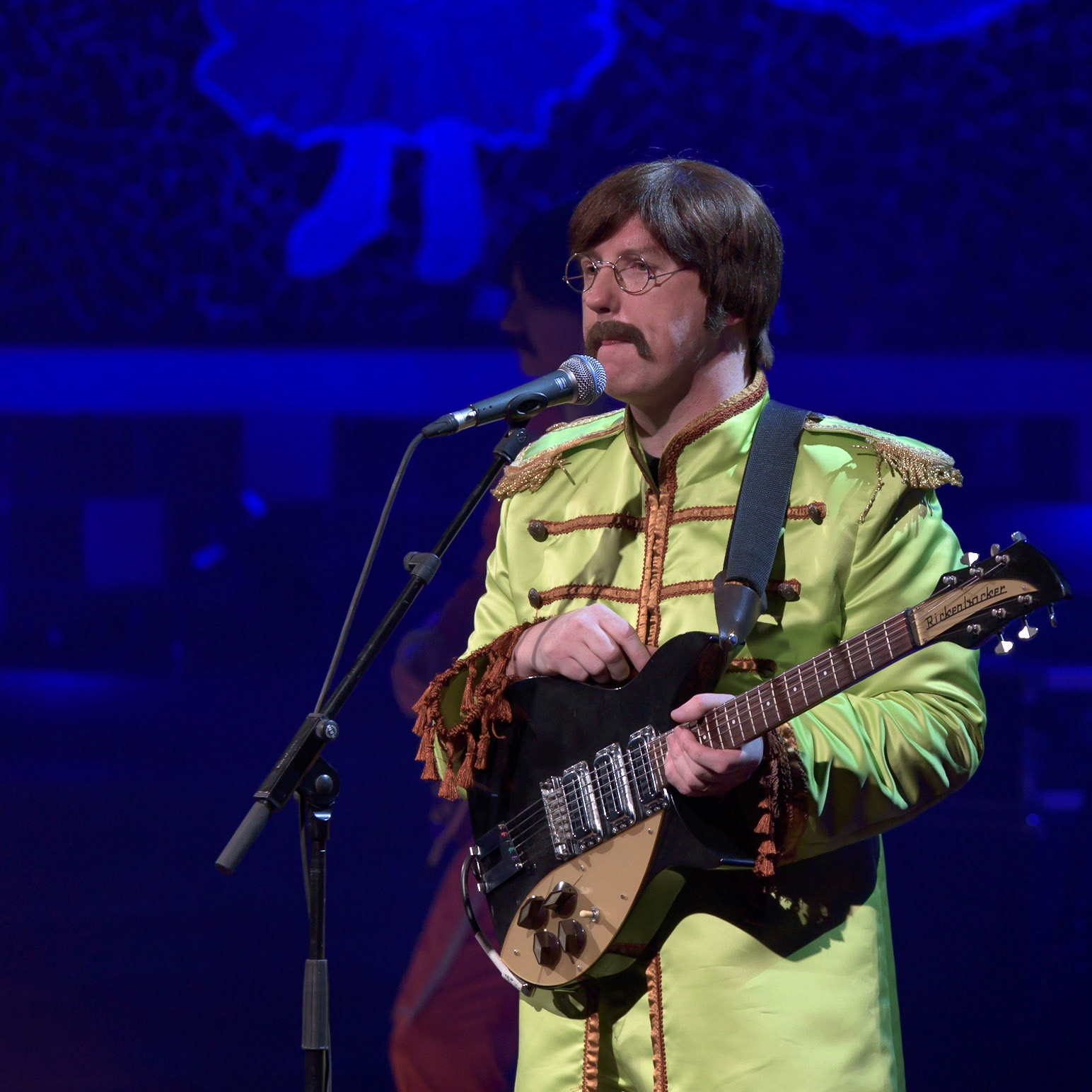 The Mersey Beatles @merseybeatles performing a tribute to “The Beatles” at @palaumusicacat