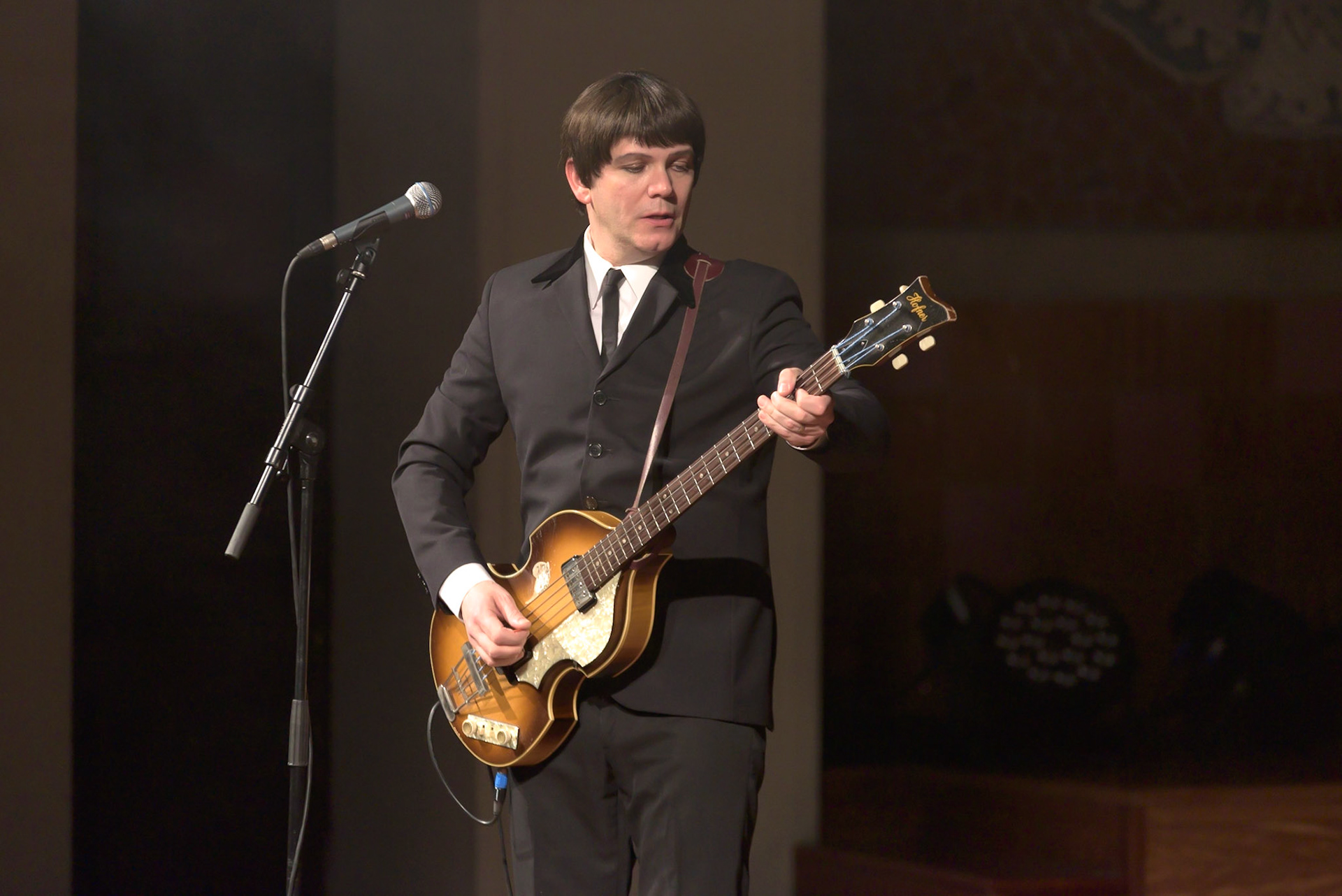 The Mersey Beatles @merseybeatles performing a tribute to “The Beatles” at @palaumusicacat