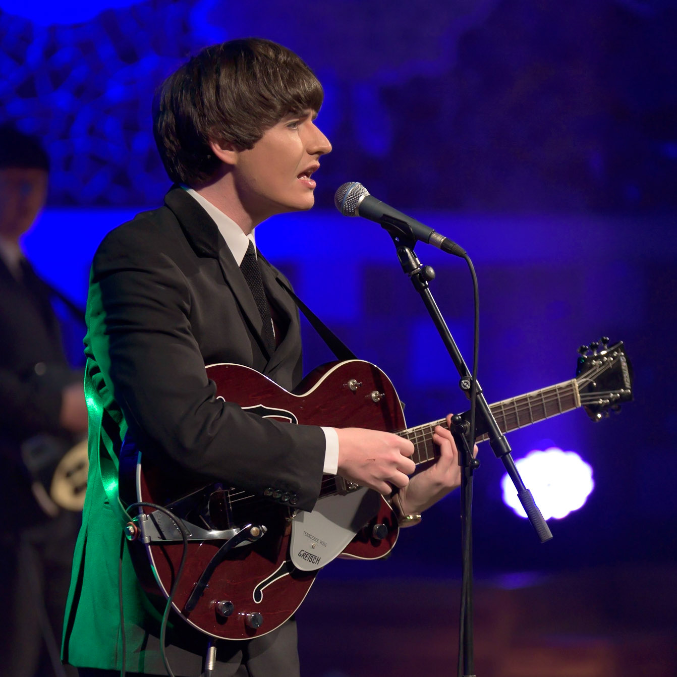 The Mersey Beatles @merseybeatles performing a tribute to “The Beatles” at @palaumusicacat
