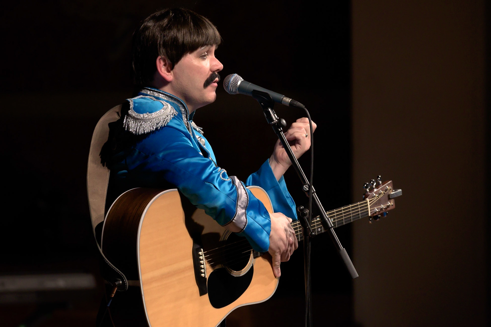 The Mersey Beatles @merseybeatles performing a tribute to “The Beatles” at @palaumusicacat