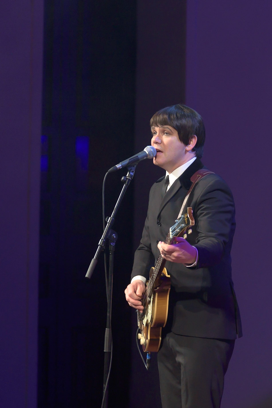 The Mersey Beatles @merseybeatles performing a tribute to “The Beatles” at @palaumusicacat