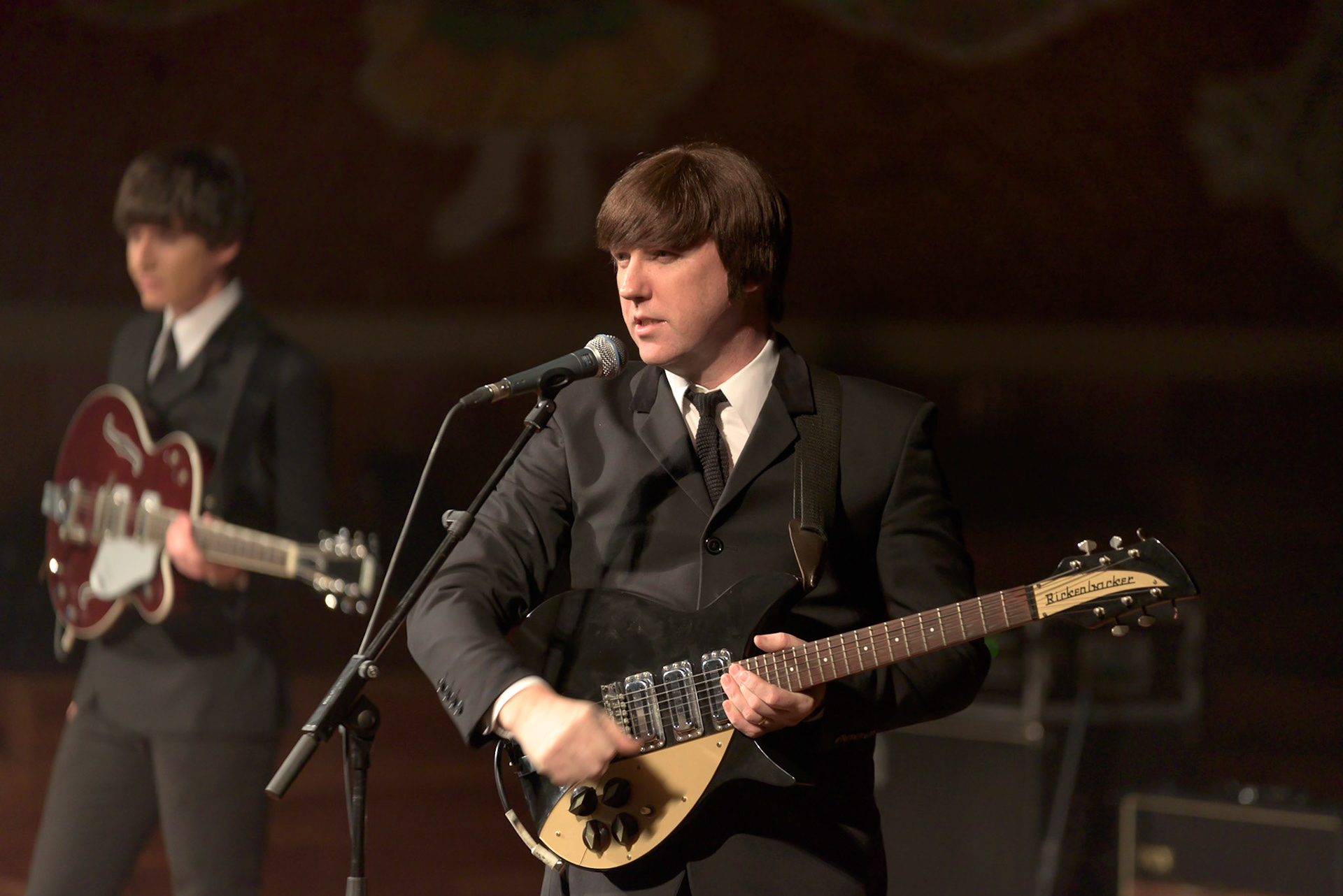 The Mersey Beatles @merseybeatles performing a tribute to “The Beatles” at @palaumusicacat