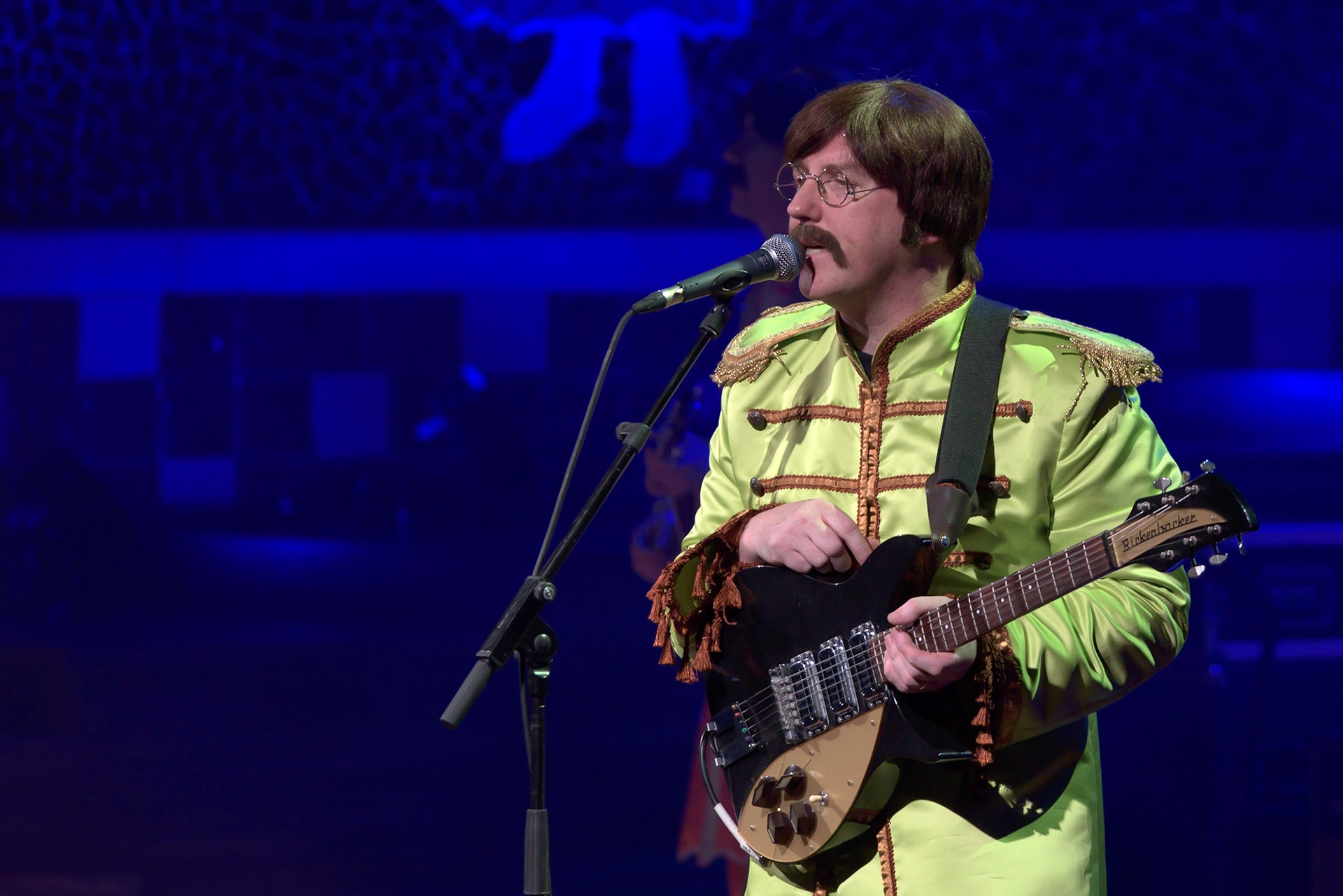The Mersey Beatles @merseybeatles performing a tribute to “The Beatles” at @palaumusicacat