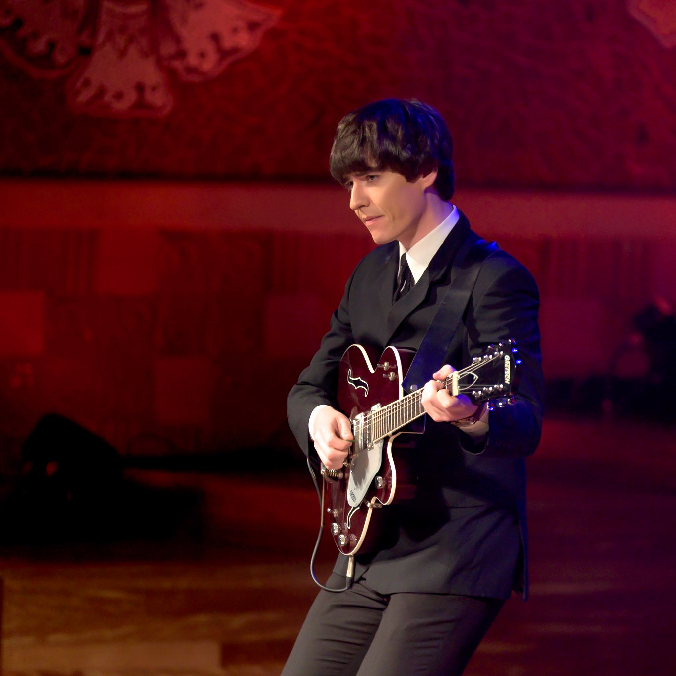 The Mersey Beatles @merseybeatles performing a tribute to “The Beatles” at @palaumusicacat
